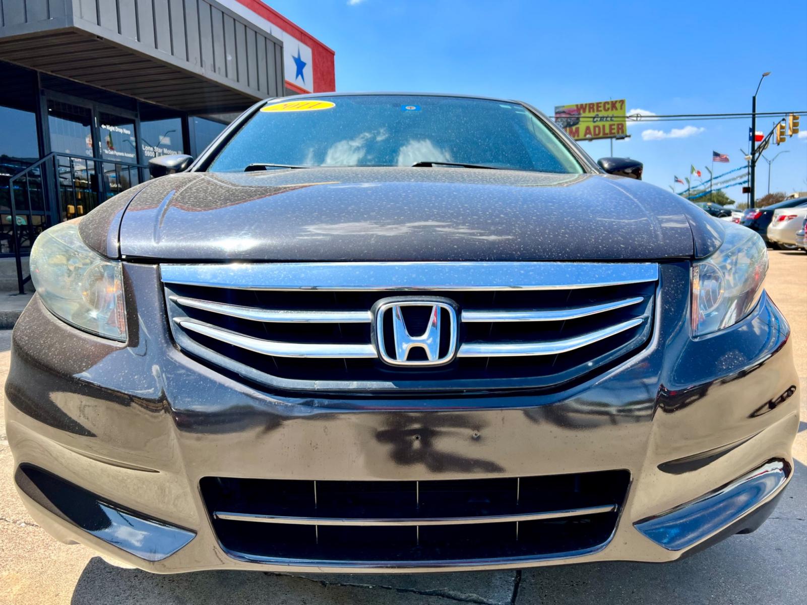 2011 GRAY HONDA ACCORD LX (1HGCP2F38BA) , located at 5900 E. Lancaster Ave., Fort Worth, TX, 76112, (817) 457-5456, 0.000000, 0.000000 - This is a 2011 HONDA ACCORD LX 4 DOOR SEDAN that is in excellent condition. There are no dents or scratches. The interior is clean with no rips or tears or stains. All power windows, door locks and seats. Ice cold AC for those hot Texas summer days. It is equipped with a CD player, AM/FM radio, AUX - Photo #2