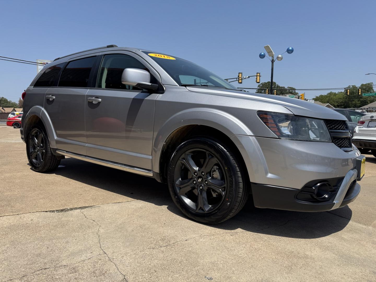 2018 SILVER DODGE JOURNEY CROSSROAD (3C4PDCGGXJT) , located at 5900 E. Lancaster Ave., Fort Worth, TX, 76112, (817) 457-5456, 0.000000, 0.000000- Photo#2