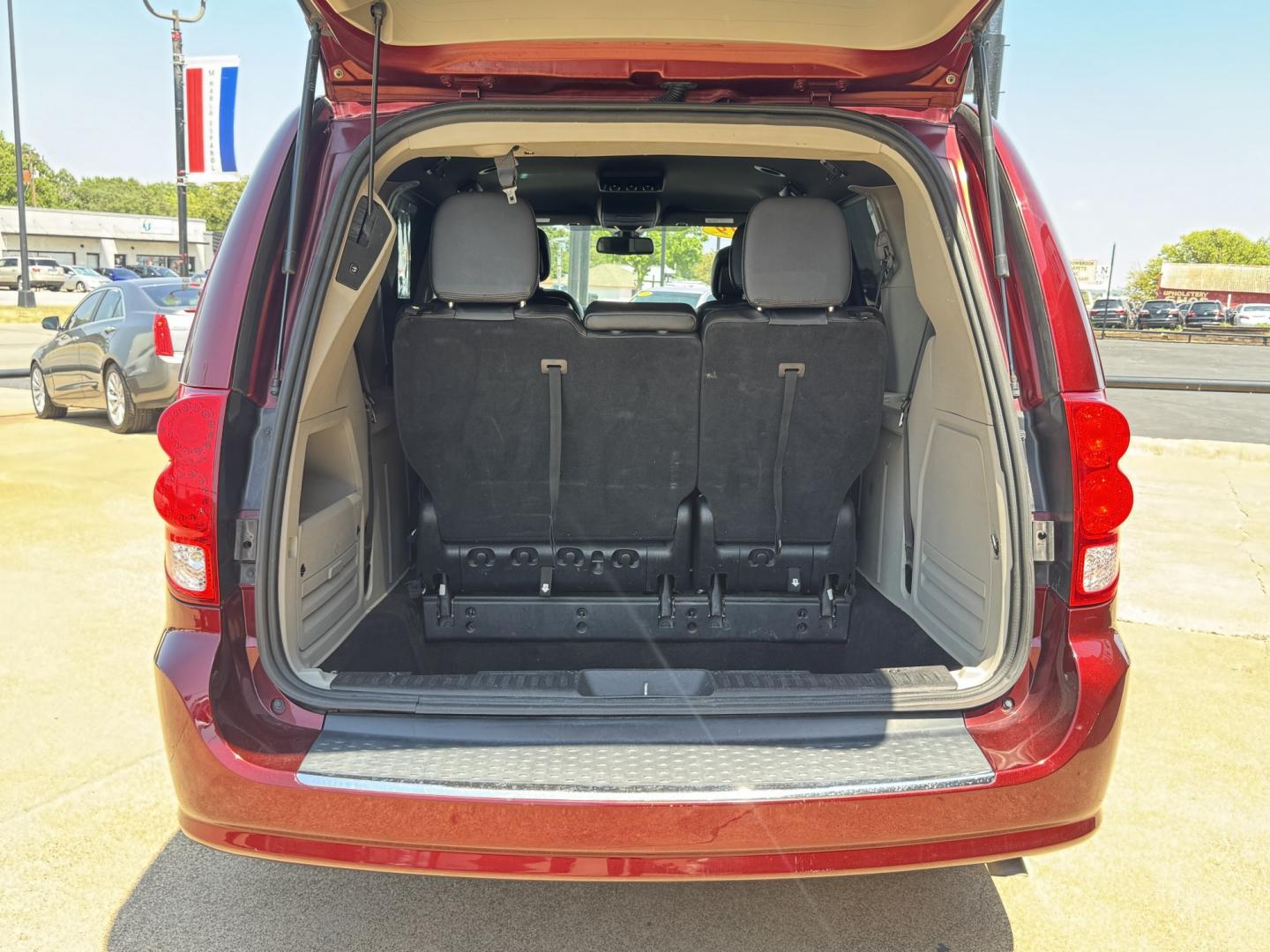2019 RED DODGE GRAND CARAVAN SXT (2C4RDGCG9KR) , located at 5900 E. Lancaster Ave., Fort Worth, TX, 76112, (817) 457-5456, 0.000000, 0.000000- Photo#5