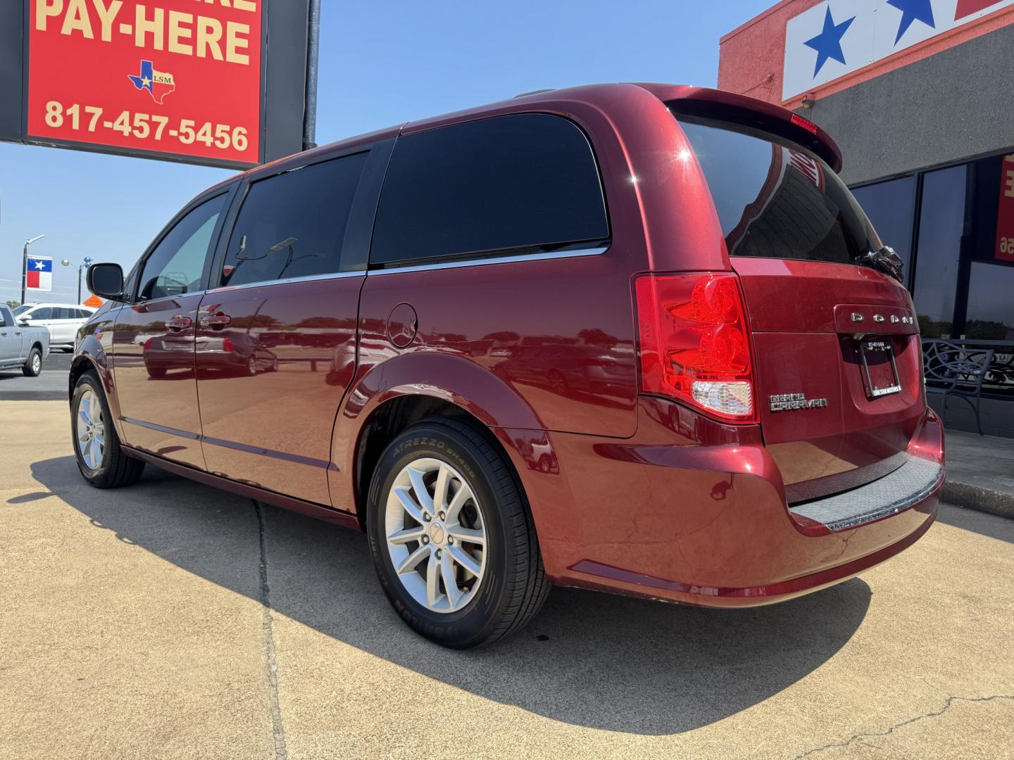 2019 RED DODGE GRAND CARAVAN SXT (2C4RDGCG9KR) , located at 5900 E. Lancaster Ave., Fort Worth, TX, 76112, (817) 457-5456, 0.000000, 0.000000- Photo#9
