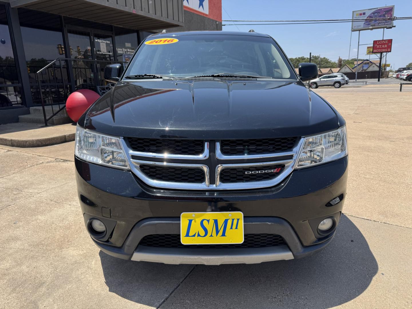 2016 BLACK DODGE JOURNEY SXT (3C4PDCBBXGT) , located at 5900 E. Lancaster Ave., Fort Worth, TX, 76112, (817) 457-5456, 0.000000, 0.000000- Photo#1