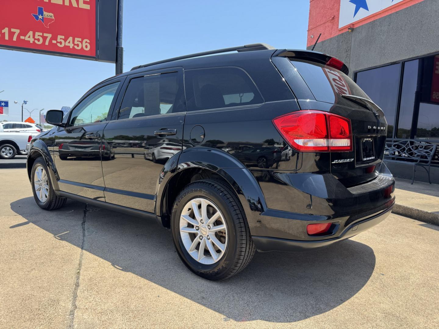 2016 BLACK DODGE JOURNEY SXT (3C4PDCBBXGT) , located at 5900 E. Lancaster Ave., Fort Worth, TX, 76112, (817) 457-5456, 0.000000, 0.000000- Photo#7