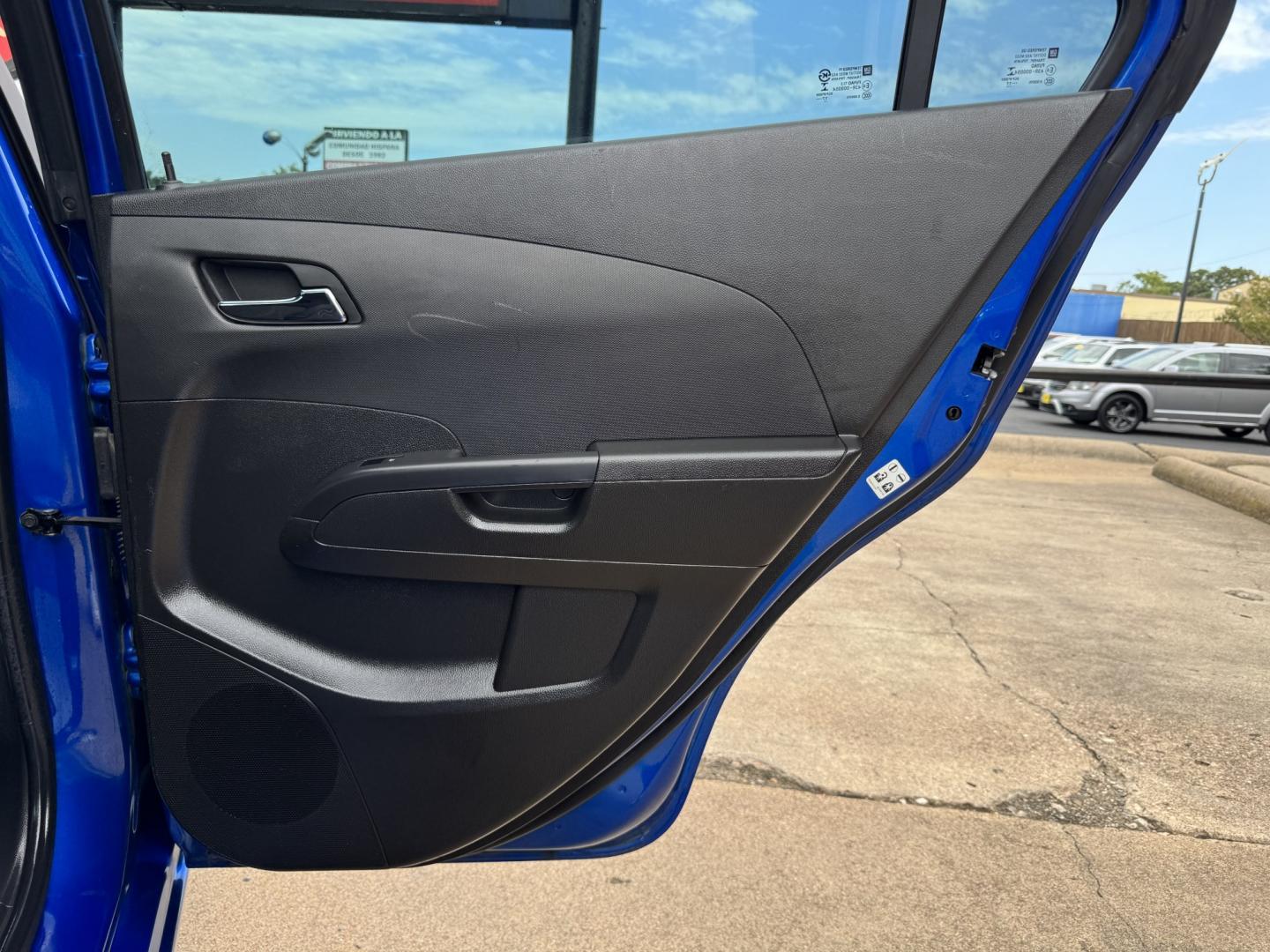 2018 BLUE CHEVROLET SONIC LT (1G1JD5SH0J4) , located at 5900 E. Lancaster Ave., Fort Worth, TX, 76112, (817) 457-5456, 0.000000, 0.000000- Photo#13
