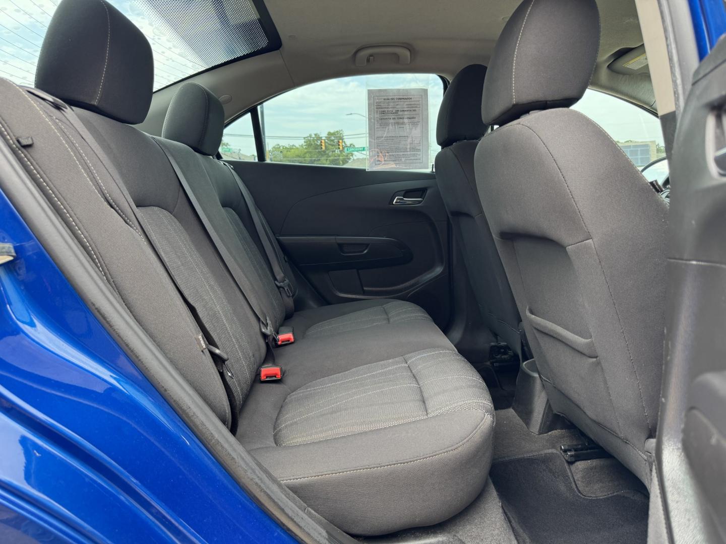 2018 BLUE CHEVROLET SONIC LT (1G1JD5SH0J4) , located at 5900 E. Lancaster Ave., Fort Worth, TX, 76112, (817) 457-5456, 0.000000, 0.000000- Photo#14