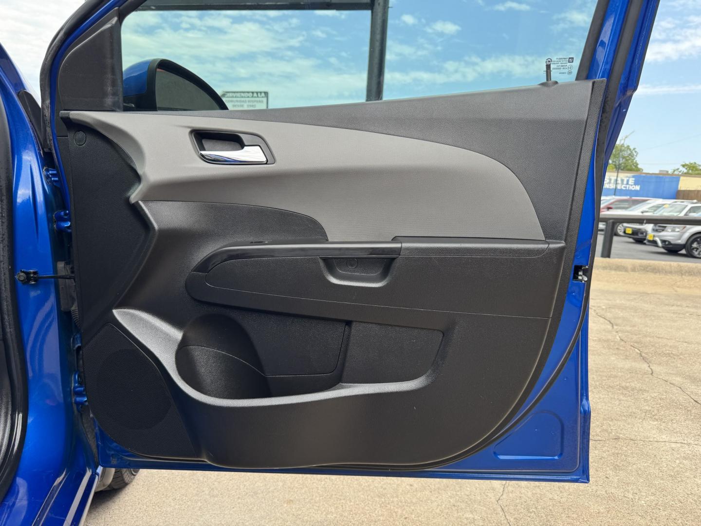 2018 BLUE CHEVROLET SONIC LT (1G1JD5SH0J4) , located at 5900 E. Lancaster Ave., Fort Worth, TX, 76112, (817) 457-5456, 0.000000, 0.000000- Photo#15