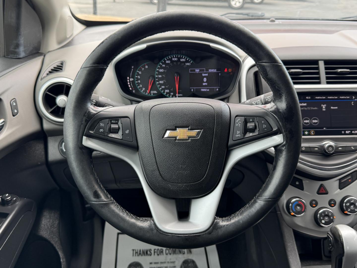 2018 BLUE CHEVROLET SONIC LT (1G1JD5SH0J4) , located at 5900 E. Lancaster Ave., Fort Worth, TX, 76112, (817) 457-5456, 0.000000, 0.000000- Photo#19