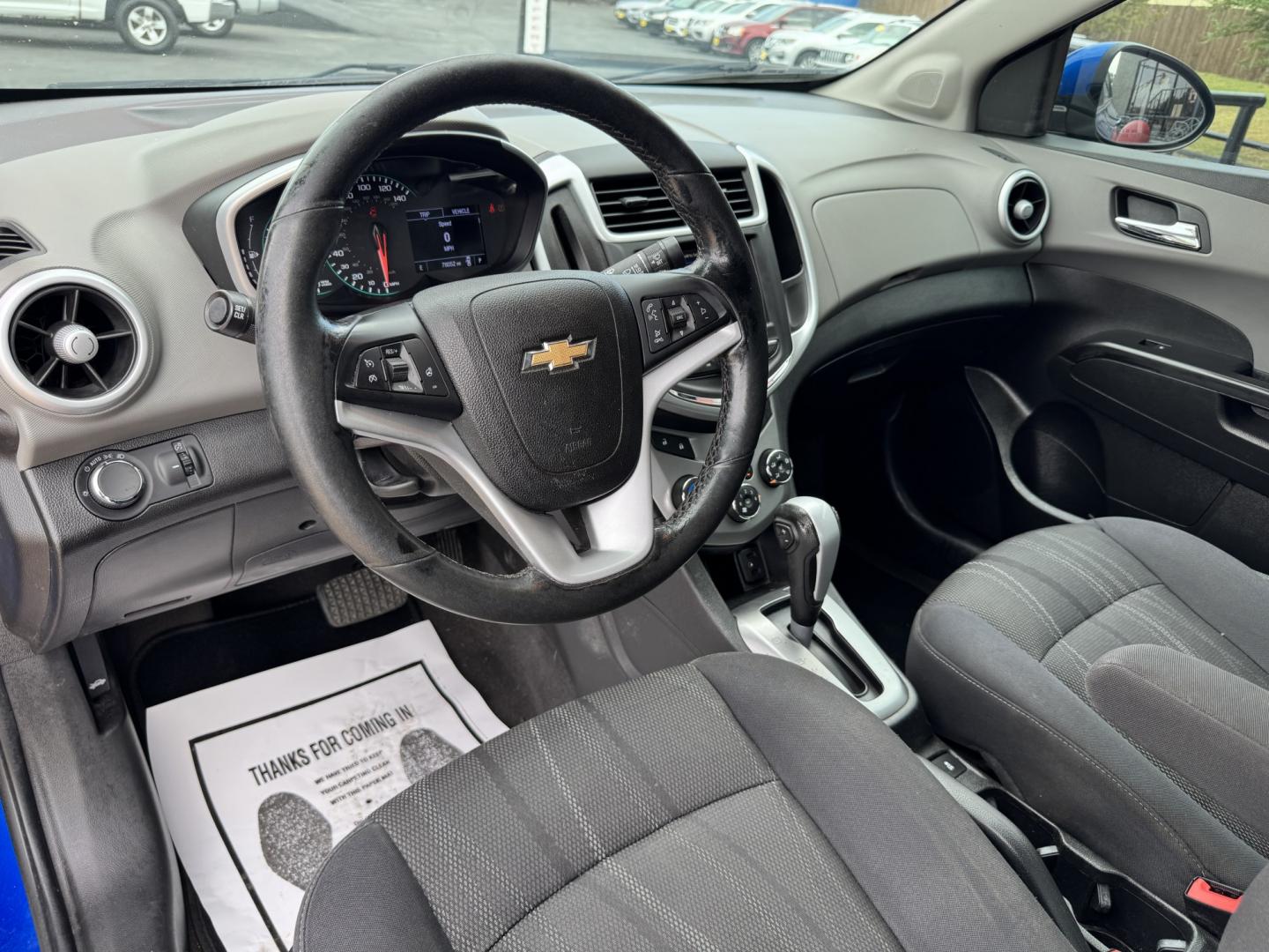 2018 BLUE CHEVROLET SONIC LT (1G1JD5SH0J4) , located at 5900 E. Lancaster Ave., Fort Worth, TX, 76112, (817) 457-5456, 0.000000, 0.000000- Photo#9