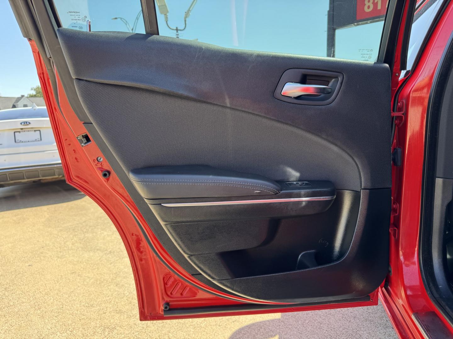 2018 RED DODGE CHARGER SXT (2C3CDXBGXJH) , located at 5900 E. Lancaster Ave., Fort Worth, TX, 76112, (817) 457-5456, 0.000000, 0.000000- Photo#11