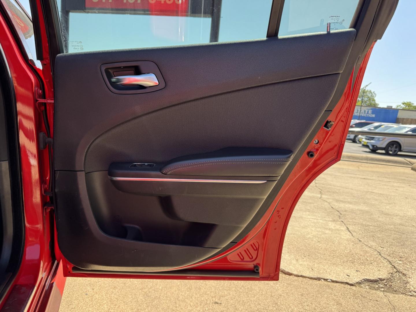 2018 RED DODGE CHARGER SXT (2C3CDXBGXJH) , located at 5900 E. Lancaster Ave., Fort Worth, TX, 76112, (817) 457-5456, 0.000000, 0.000000- Photo#13