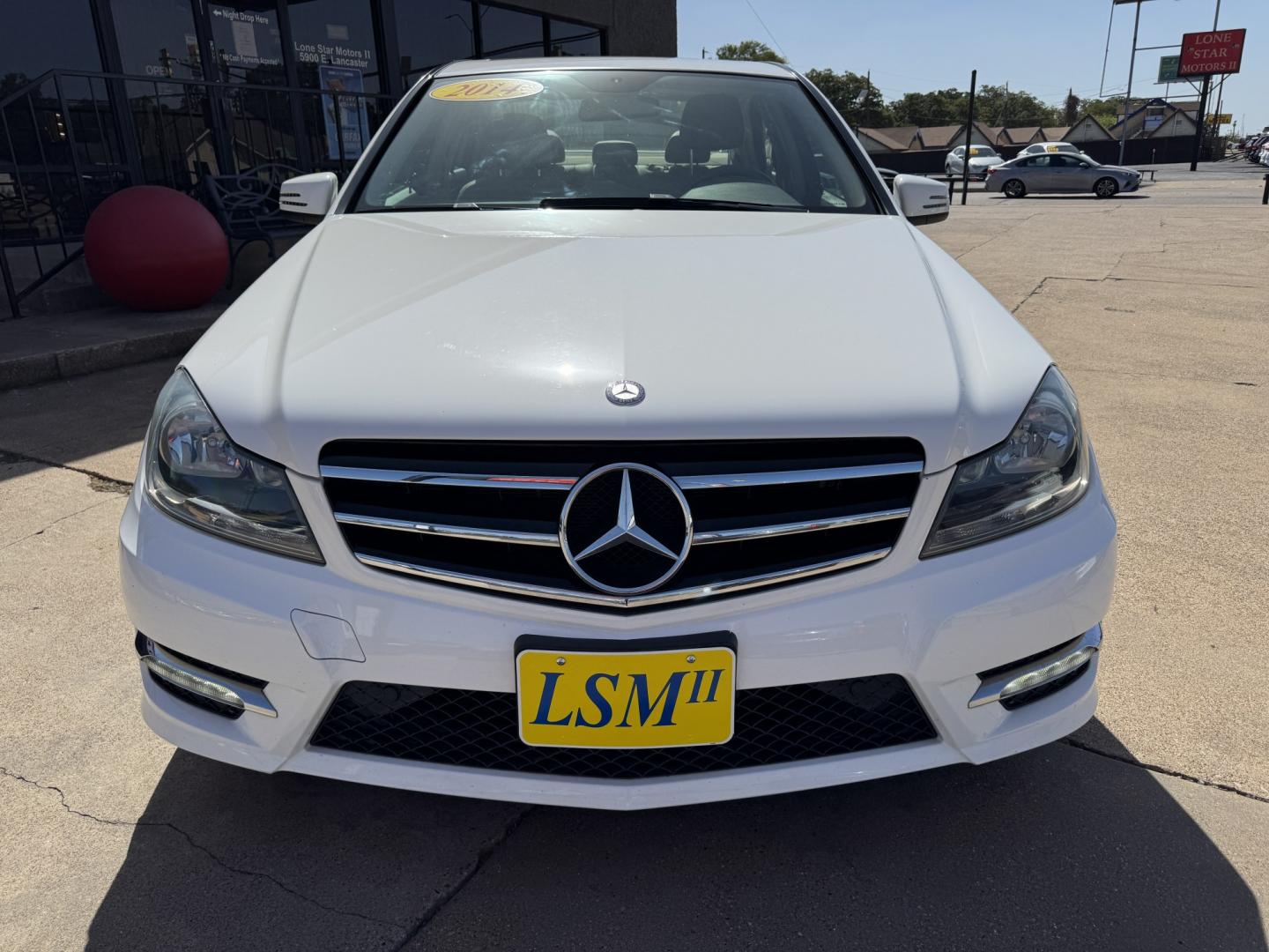 2014 WHITE MERCEDES-BENZ C-CLASS C300 4MATIC (WDDGF8AB0EG) , located at 5900 E. Lancaster Ave., Fort Worth, TX, 76112, (817) 457-5456, 0.000000, 0.000000- Photo#1
