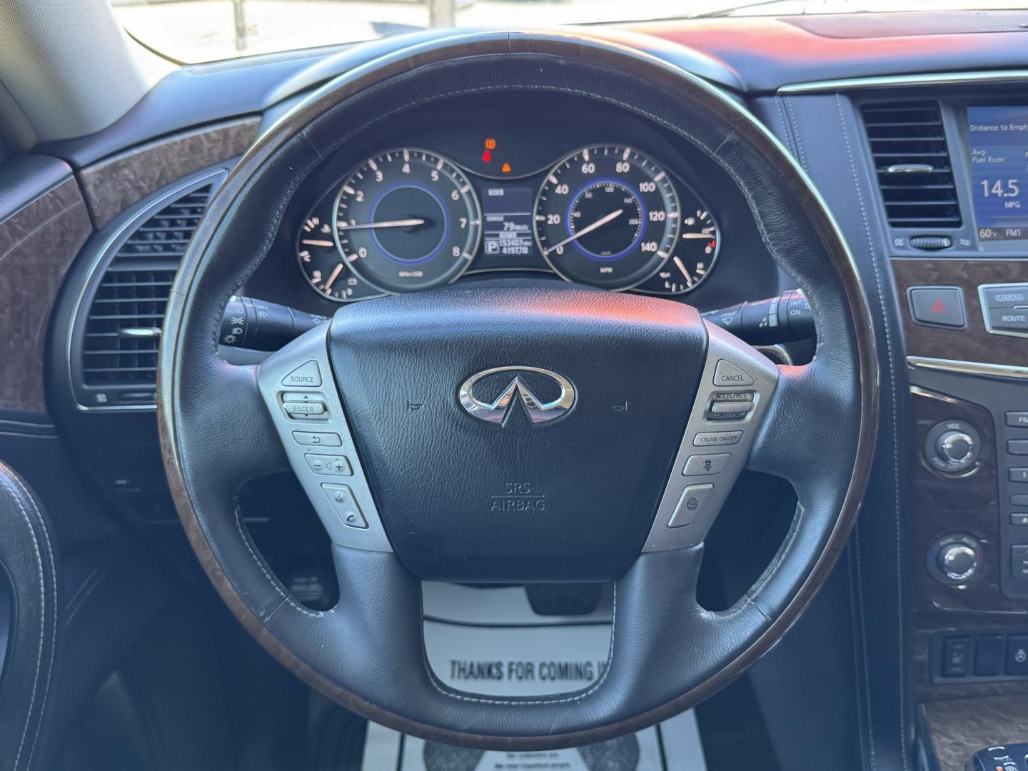 2016 WHITE INFINITI QX80 BASE (JN8AZ2NE8G9) , located at 5900 E. Lancaster Ave., Fort Worth, TX, 76112, (817) 457-5456, 0.000000, 0.000000- Photo#28