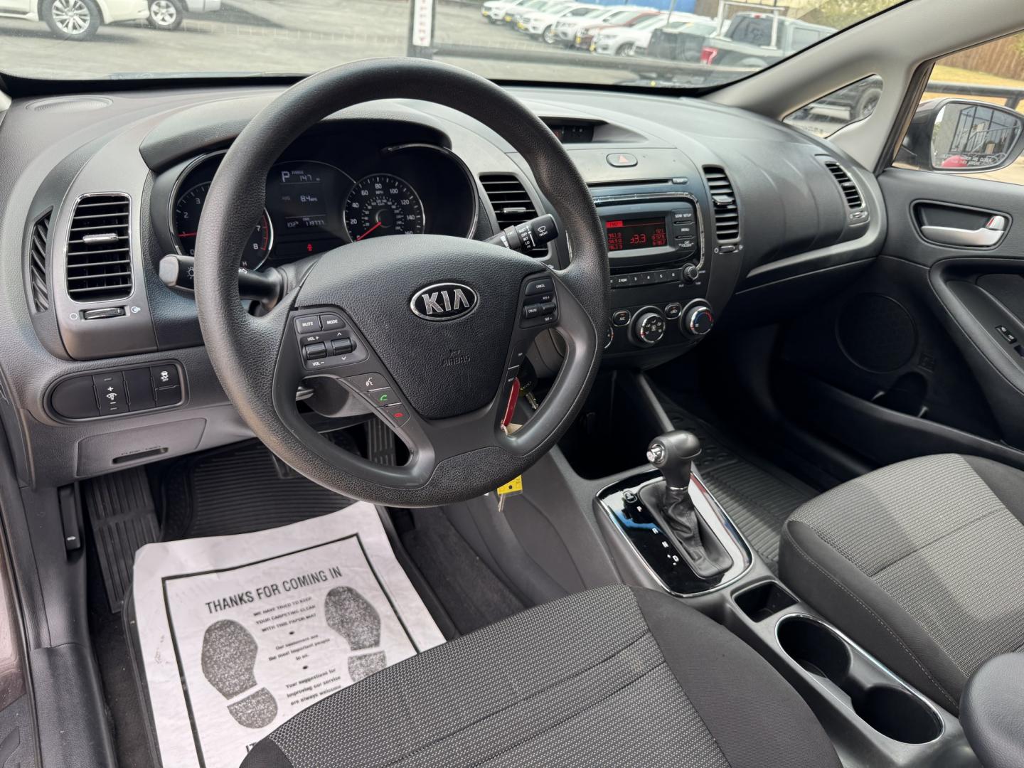2018 BROWN KIA FORTE LX (3KPFK4A70JE) , located at 5900 E. Lancaster Ave., Fort Worth, TX, 76112, (817) 457-5456, 0.000000, 0.000000- Photo#9