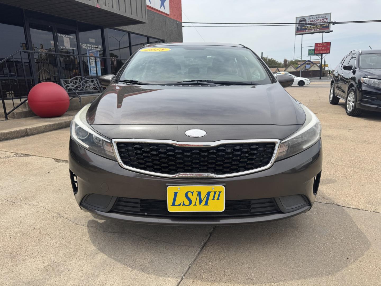 2018 BROWN KIA FORTE LX (3KPFK4A70JE) , located at 5900 E. Lancaster Ave., Fort Worth, TX, 76112, (817) 457-5456, 0.000000, 0.000000- Photo#1