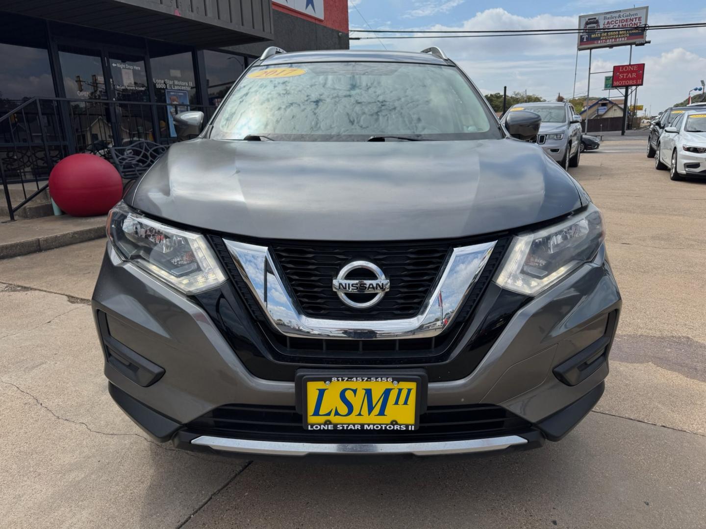 2017 GRAY NISSAN ROGUE S; SL; SV (KNMAT2MV8HP) , located at 5900 E. Lancaster Ave., Fort Worth, TX, 76112, (817) 457-5456, 0.000000, 0.000000- Photo#1