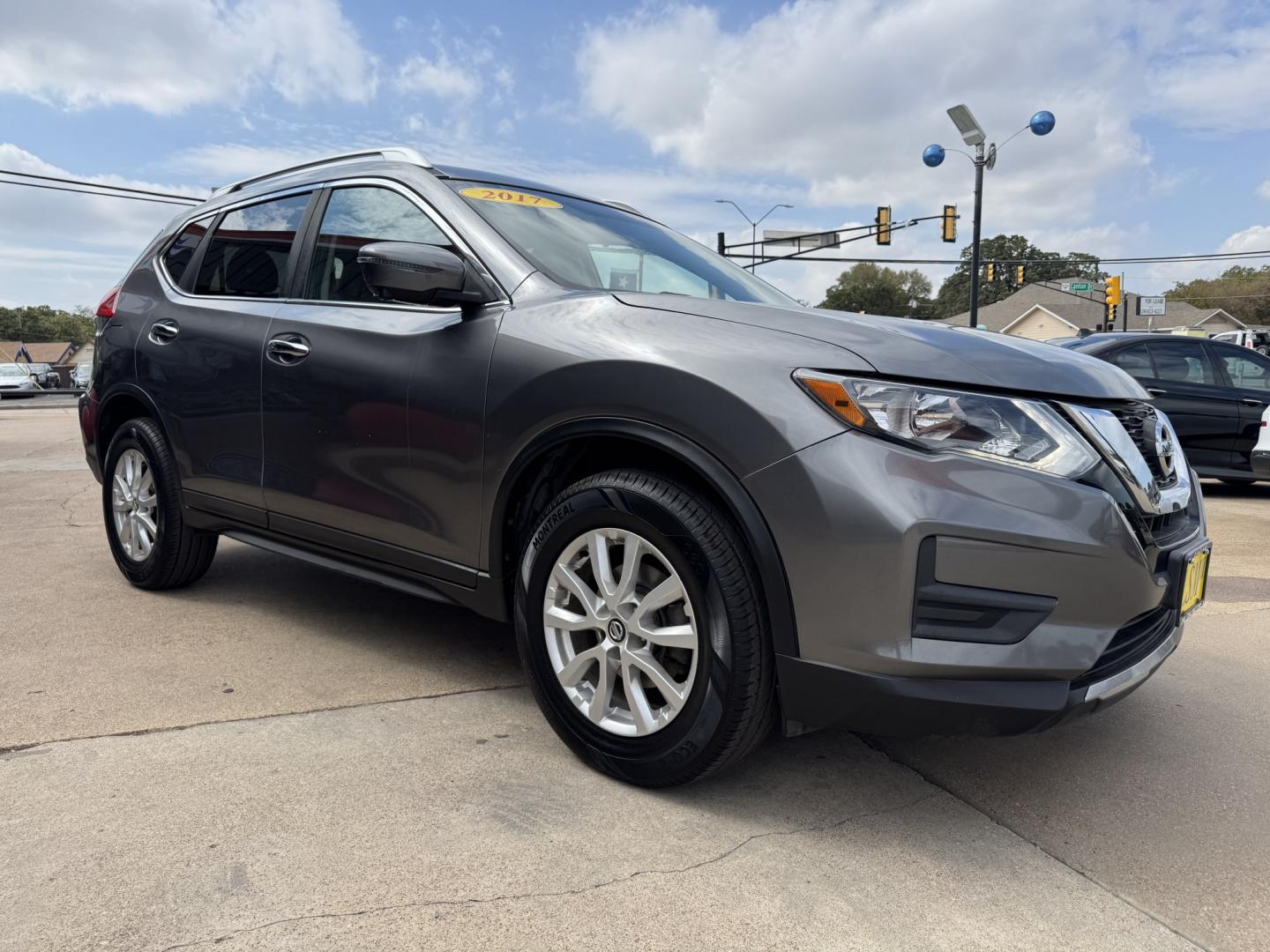 2017 GRAY NISSAN ROGUE S; SL; SV (KNMAT2MV8HP) , located at 5900 E. Lancaster Ave., Fort Worth, TX, 76112, (817) 457-5456, 0.000000, 0.000000- Photo#2