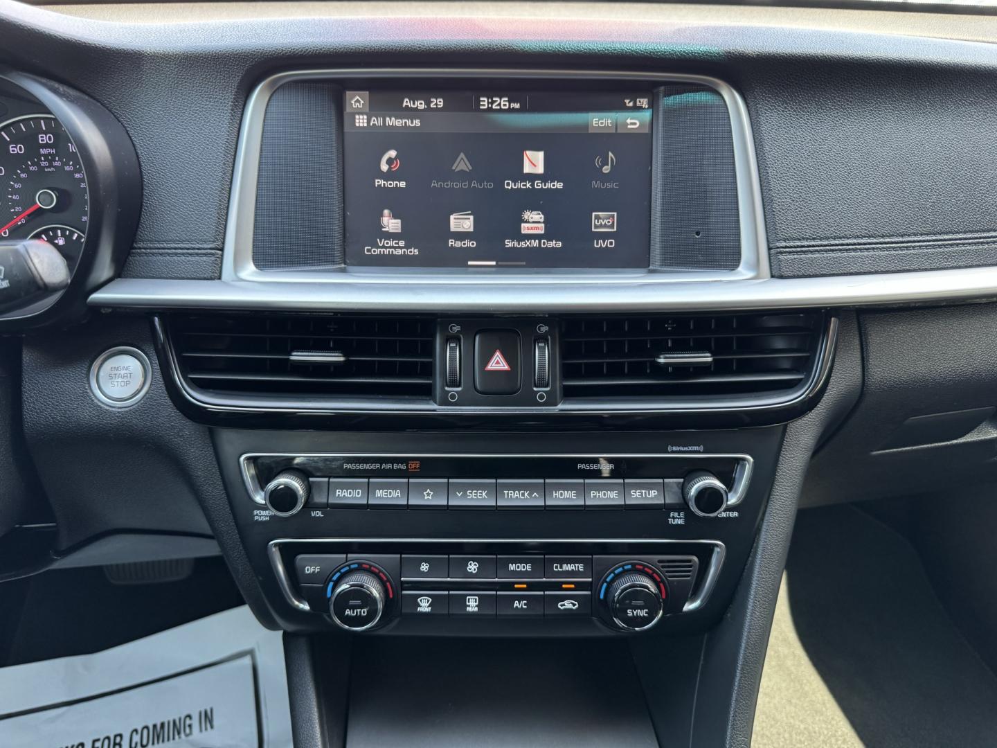 2019 WHITE KIA OPTIMA LX; S (5XXGT4L36KG) , located at 5900 E. Lancaster Ave., Fort Worth, TX, 76112, (817) 457-5456, 0.000000, 0.000000- Photo#18