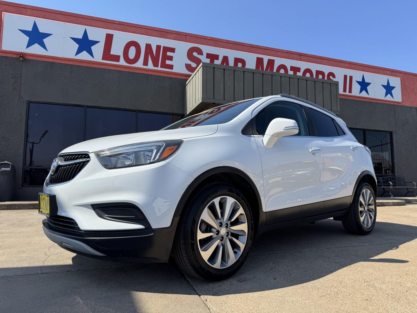 2018 WHITE BUICK ENCORE PREFERRED (KL4CJASB4JB) , located at 5900 E. Lancaster Ave., Fort Worth, TX, 76112, (817) 457-5456, 0.000000, 0.000000- Photo#0