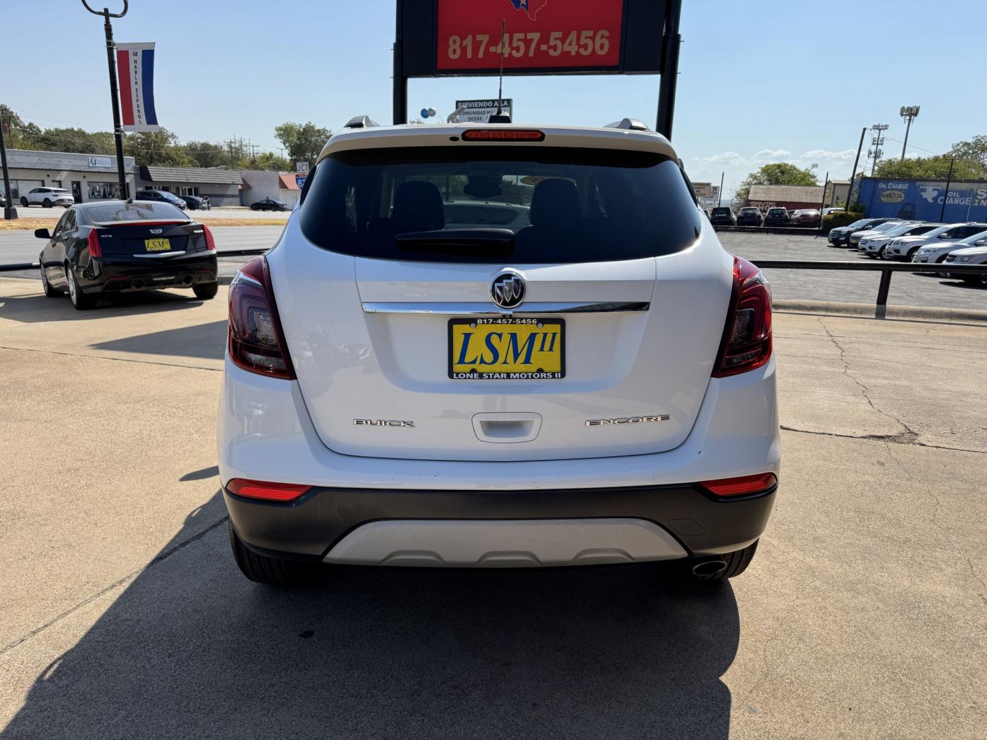 2018 WHITE BUICK ENCORE PREFERRED (KL4CJASB4JB) , located at 5900 E. Lancaster Ave., Fort Worth, TX, 76112, (817) 457-5456, 0.000000, 0.000000- Photo#4