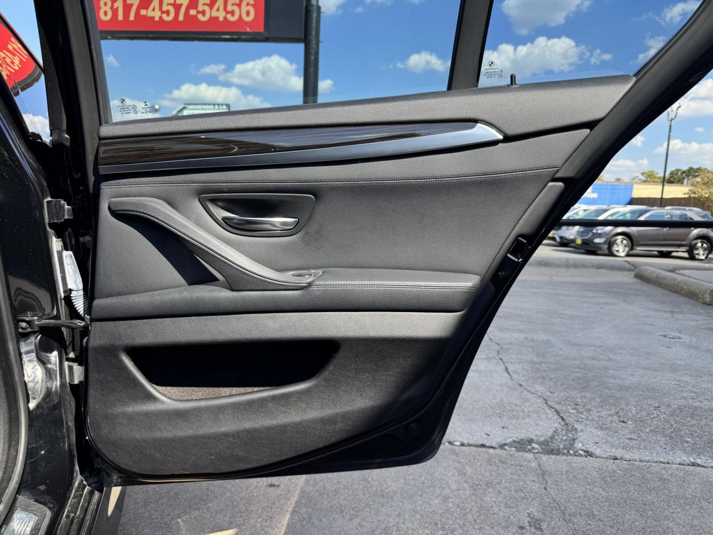 2014 BLACK BMW 5 SERIES 528I (WBA5A5C56ED) , located at 5900 E. Lancaster Ave., Fort Worth, TX, 76112, (817) 457-5456, 0.000000, 0.000000- Photo#14