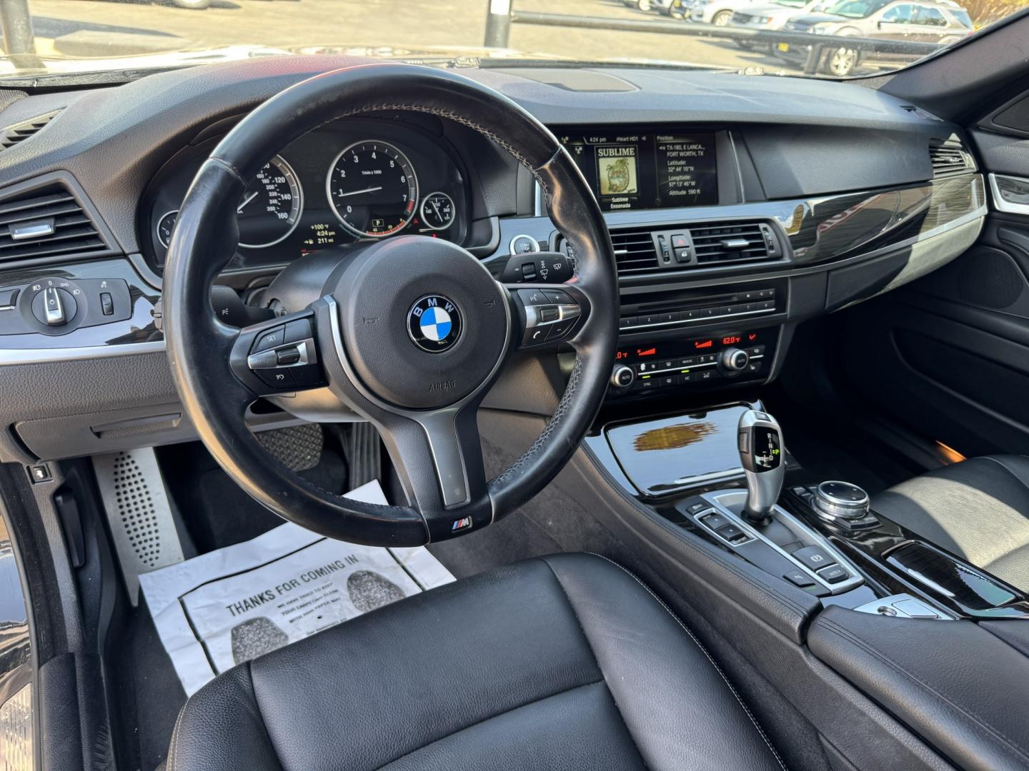 2014 BLACK BMW 5 SERIES 528I (WBA5A5C56ED) , located at 5900 E. Lancaster Ave., Fort Worth, TX, 76112, (817) 457-5456, 0.000000, 0.000000- Photo#10