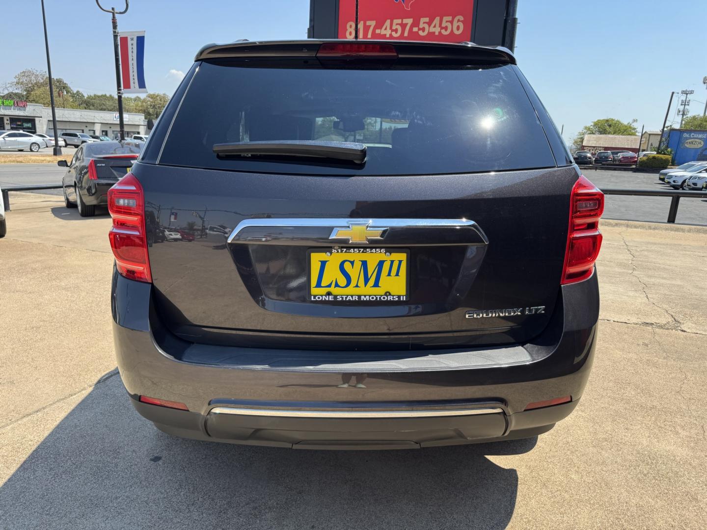 2016 GRAY CHEVROLET EQUINOX LTZ (2GNALDEK2G6) , located at 5900 E. Lancaster Ave., Fort Worth, TX, 76112, (817) 457-5456, 0.000000, 0.000000- Photo#4