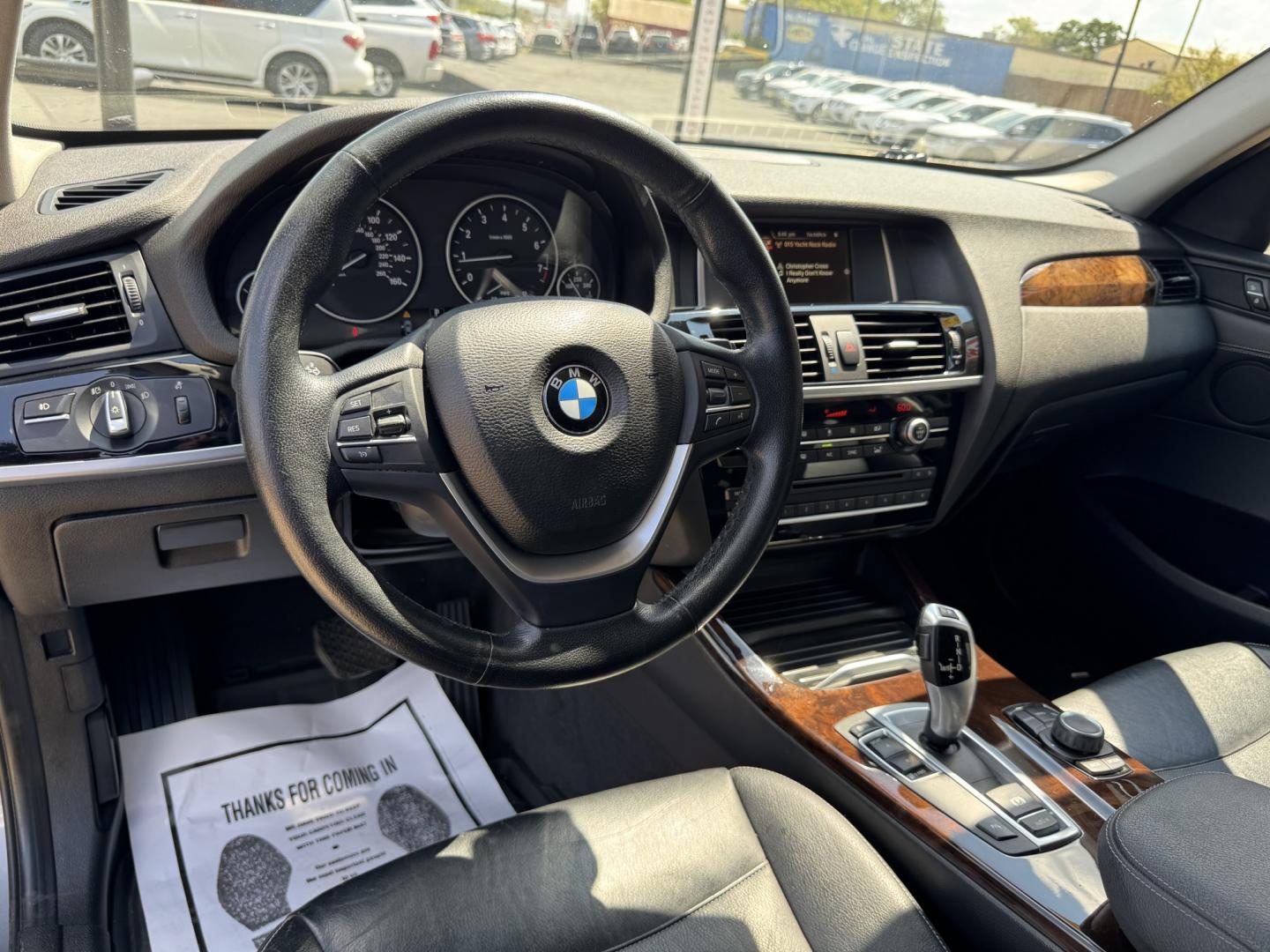 2016 GRAY BMW X3 SDRIVE28I (5UXWZ7C5XG0) , located at 5900 E. Lancaster Ave., Fort Worth, TX, 76112, (817) 457-5456, 0.000000, 0.000000- Photo#10