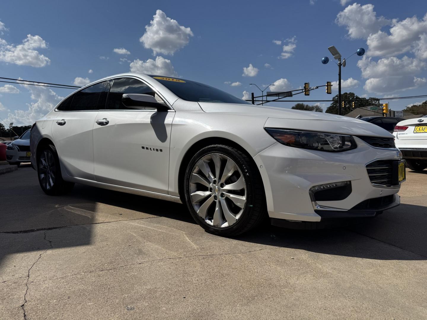 2018 WHITE CHEVROLET MALIBU PREMIER (2LZ) (1G1ZE5SX5JF) , located at 5900 E. Lancaster Ave., Fort Worth, TX, 76112, (817) 457-5456, 0.000000, 0.000000- Photo#2