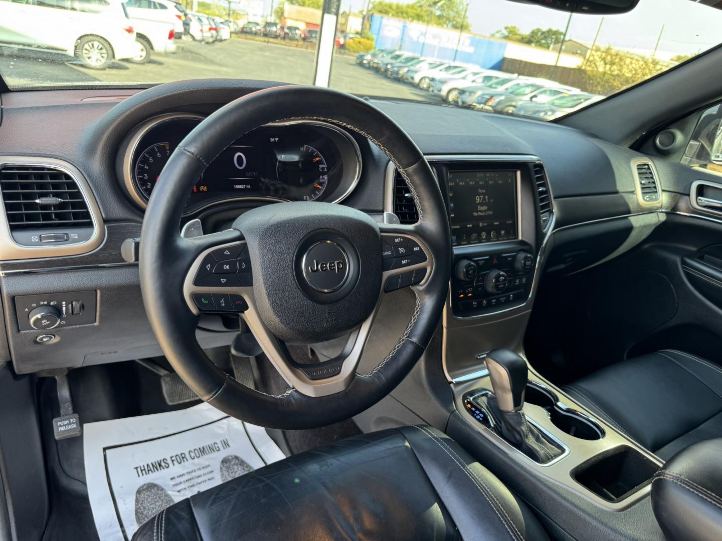 2017 SILVER JEEP GRAND CHEROKEE LIMIT (1C4RJEBG6HC) , located at 5900 E. Lancaster Ave., Fort Worth, TX, 76112, (817) 457-5456, 0.000000, 0.000000- Photo#9