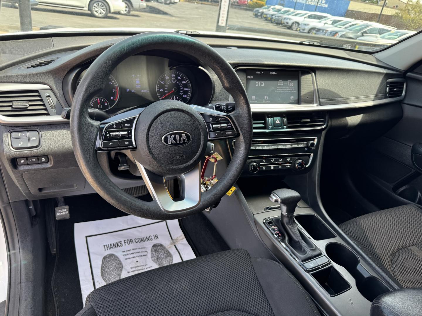 2020 WHITE KIA OPTIMA LX; S; SE (5XXGT4L33LG) , located at 5900 E. Lancaster Ave., Fort Worth, TX, 76112, (817) 457-5456, 0.000000, 0.000000- Photo#9