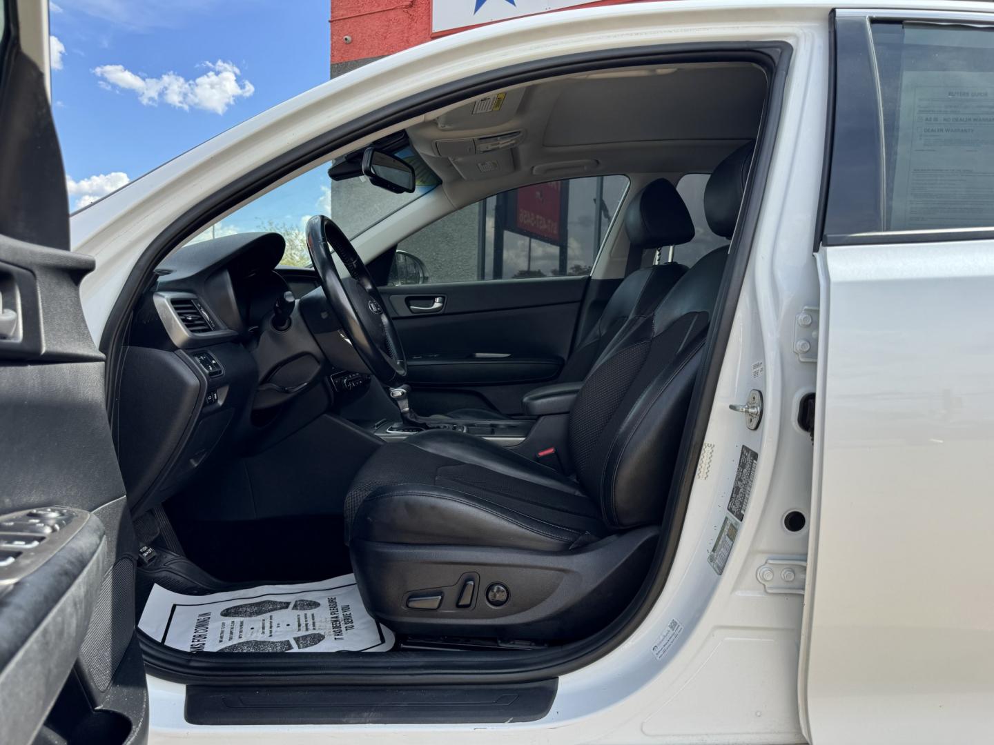 2019 WHITE KIA OPTIMA LX; S (5XXGT4L30KG) , located at 5900 E. Lancaster Ave., Fort Worth, TX, 76112, (817) 457-5456, 0.000000, 0.000000- Photo#8