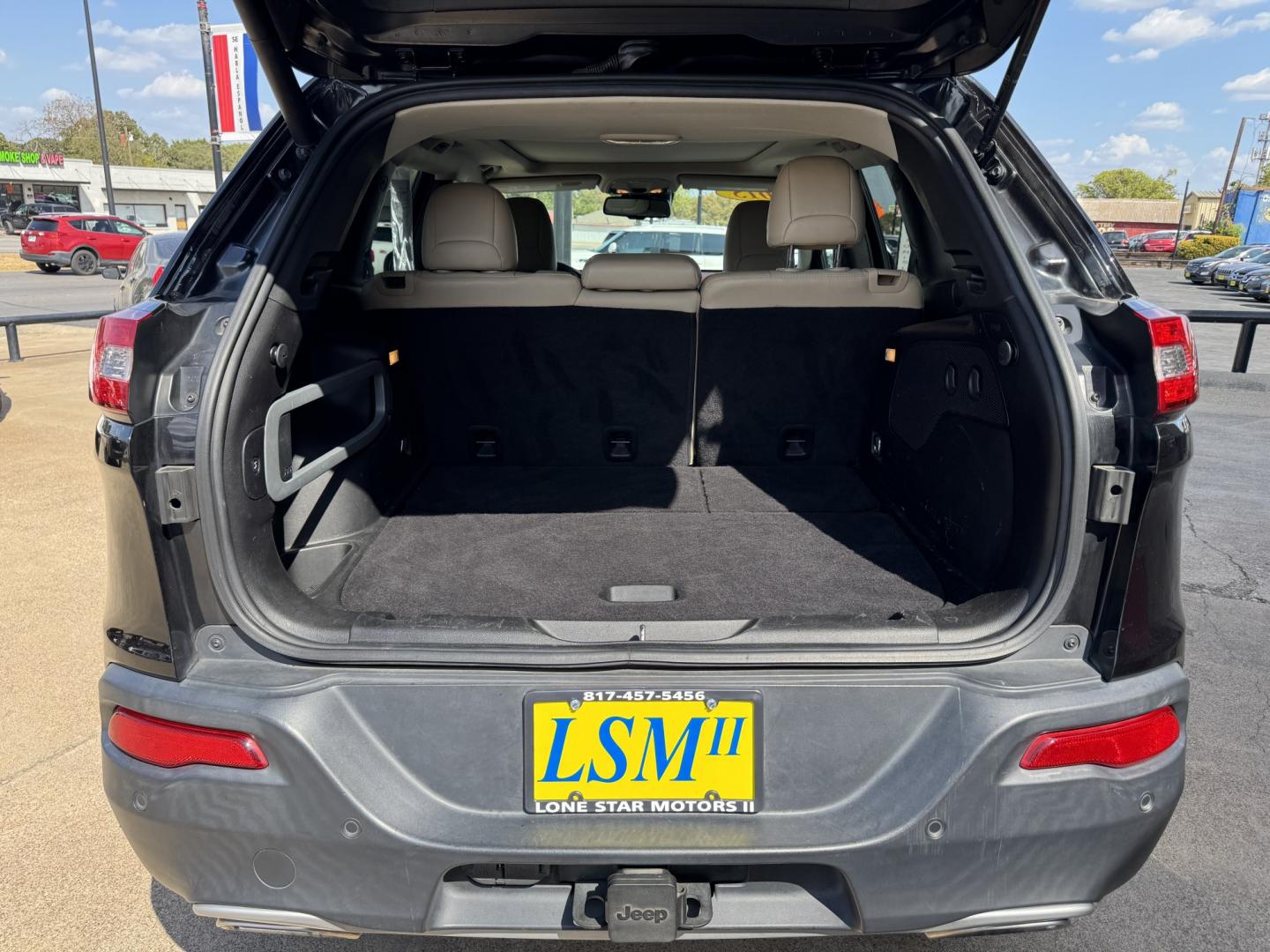 2015 BLACK JEEP CHEROKEE LIMITED (1C4PJMDS5FW) , located at 5900 E. Lancaster Ave., Fort Worth, TX, 76112, (817) 457-5456, 0.000000, 0.000000- Photo#5