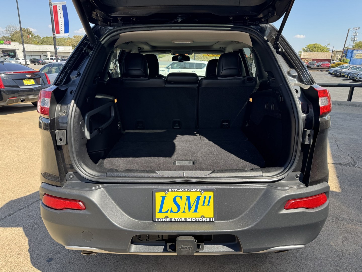 2014 BLACK JEEP CHEROKEE LIMITED (1C4PJLDS5EW) , located at 5900 E. Lancaster Ave., Fort Worth, TX, 76112, (817) 457-5456, 0.000000, 0.000000- Photo#5