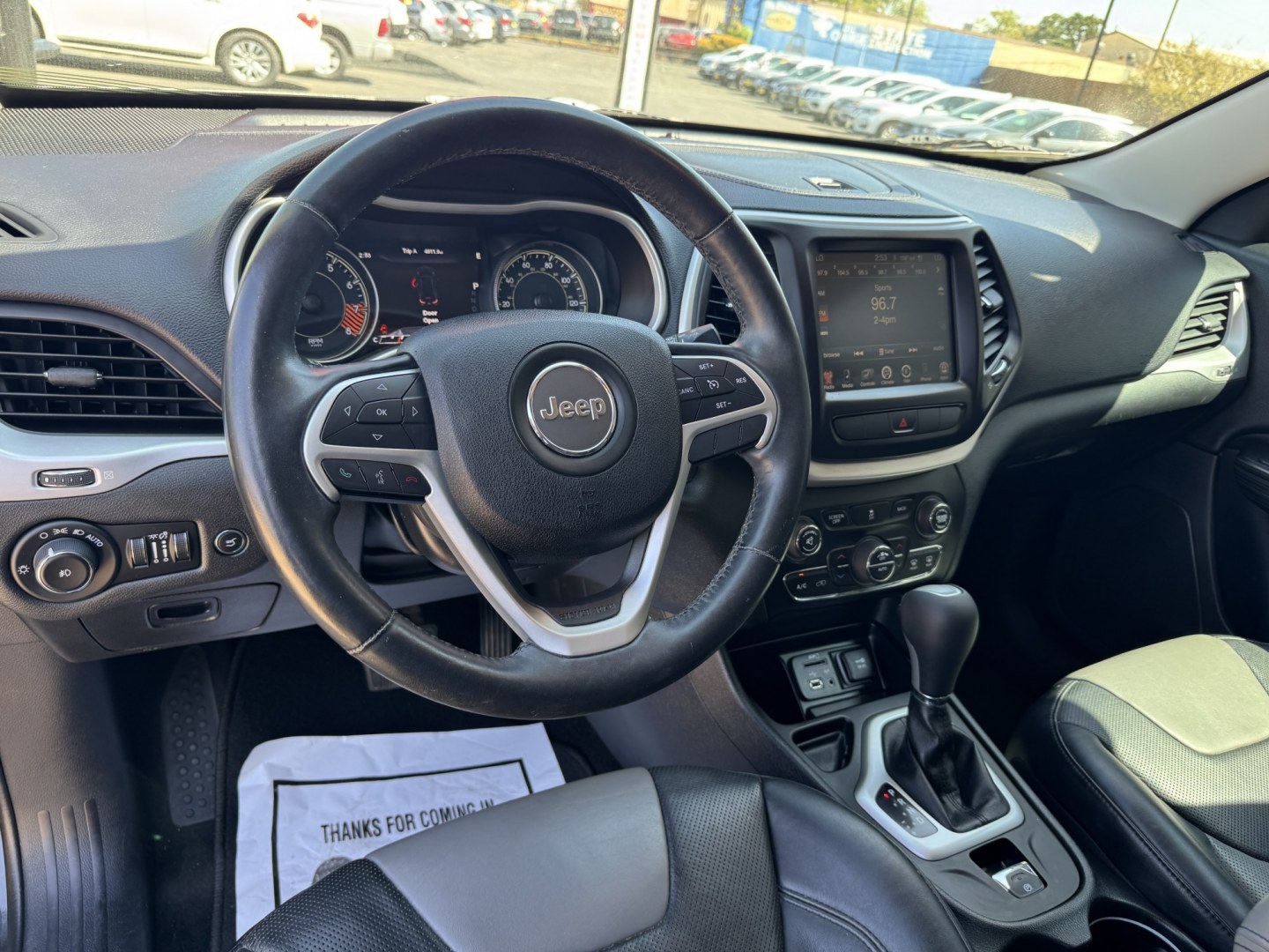 2014 BLACK JEEP CHEROKEE LIMITED (1C4PJLDS5EW) , located at 5900 E. Lancaster Ave., Fort Worth, TX, 76112, (817) 457-5456, 0.000000, 0.000000- Photo#9
