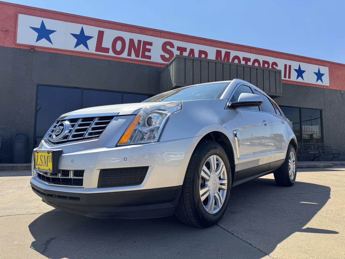 2013 SILVER CADILLAC SRX LUXURY (3GYFNCE37DS) , located at 5900 E. Lancaster Ave., Fort Worth, TX, 76112, (817) 457-5456, 0.000000, 0.000000- Photo#0