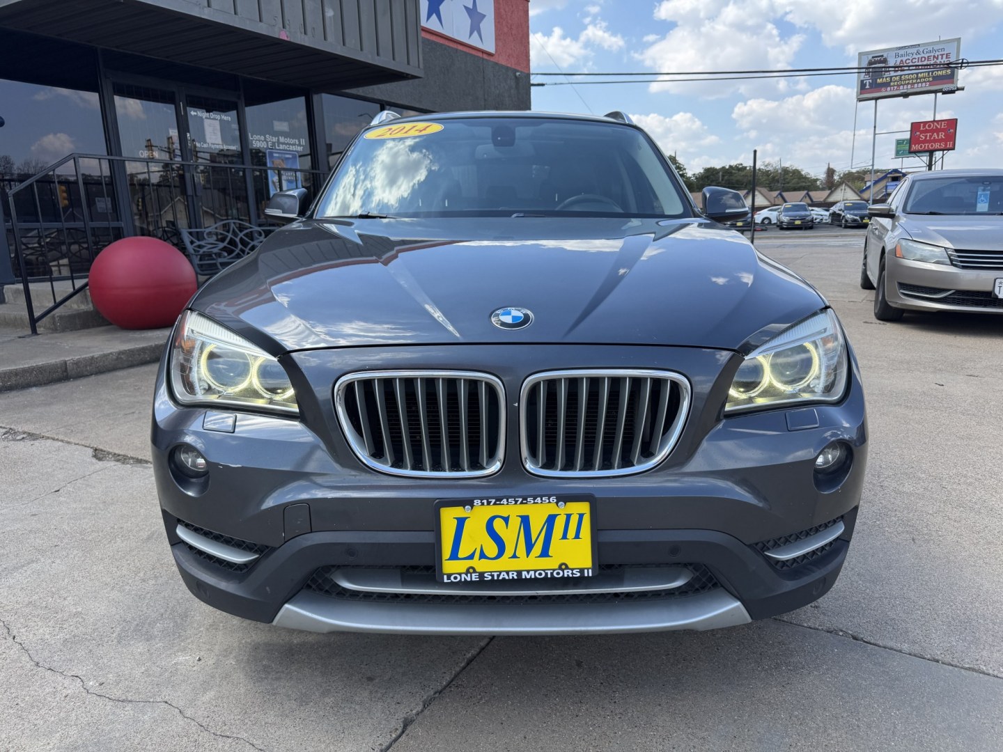 2014 GRAY BMW X1 XDRIVE28I (WBAVL1C5XEV) , located at 5900 E. Lancaster Ave., Fort Worth, TX, 76112, (817) 457-5456, 0.000000, 0.000000- Photo#1