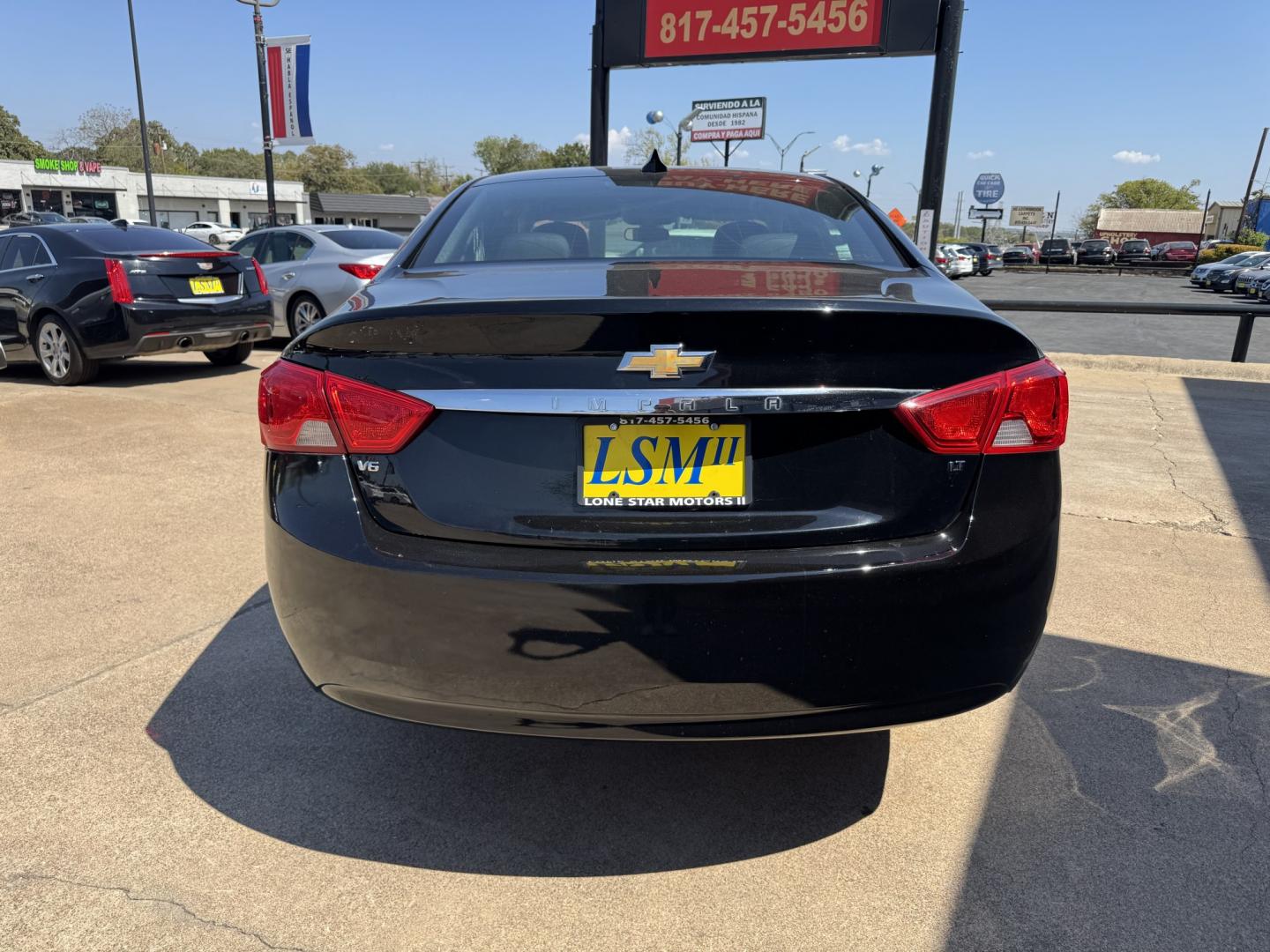 2020 BLACK CHEVROLET IMPALA LT (1LT) (2G11Z5S30L9) , located at 5900 E. Lancaster Ave., Fort Worth, TX, 76112, (817) 457-5456, 0.000000, 0.000000- Photo#4