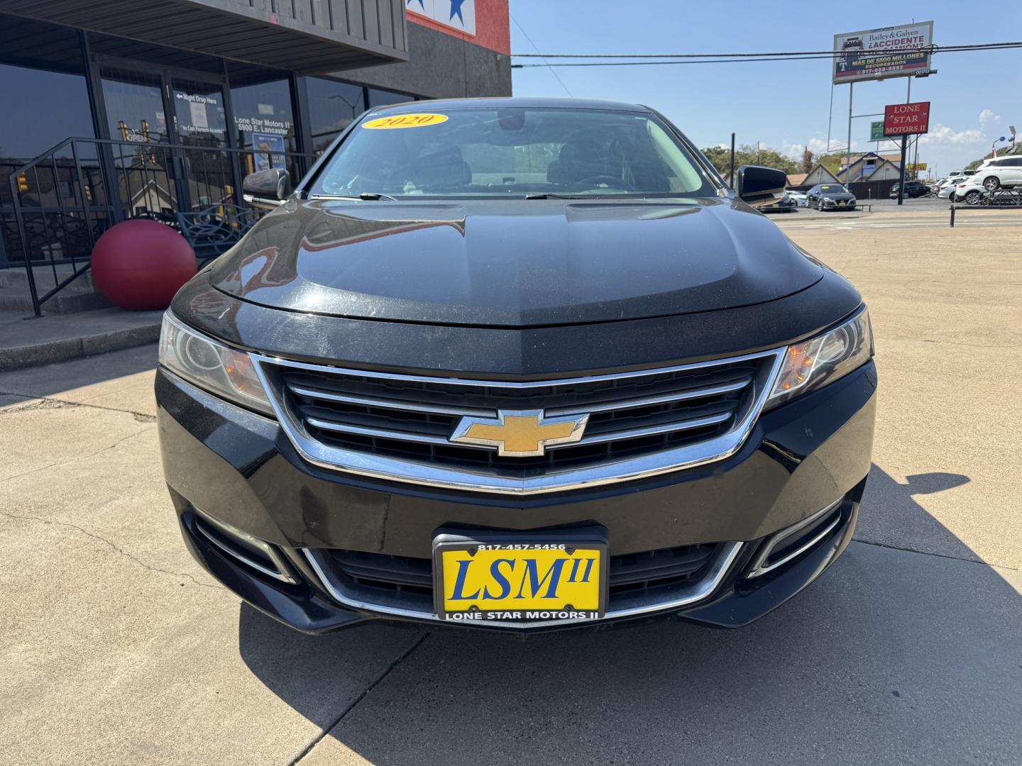2020 BLACK CHEVROLET IMPALA LT (1LT) (2G11Z5S30L9) , located at 5900 E. Lancaster Ave., Fort Worth, TX, 76112, (817) 457-5456, 0.000000, 0.000000- Photo#1
