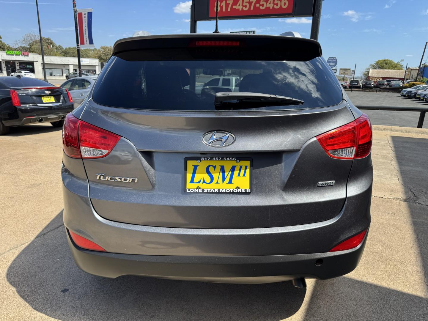 2015 GRAY HYUNDAI TUCSON LIMITED; SE (KM8JUCAG6FU) , located at 5900 E. Lancaster Ave., Fort Worth, TX, 76112, (817) 457-5456, 0.000000, 0.000000- Photo#4