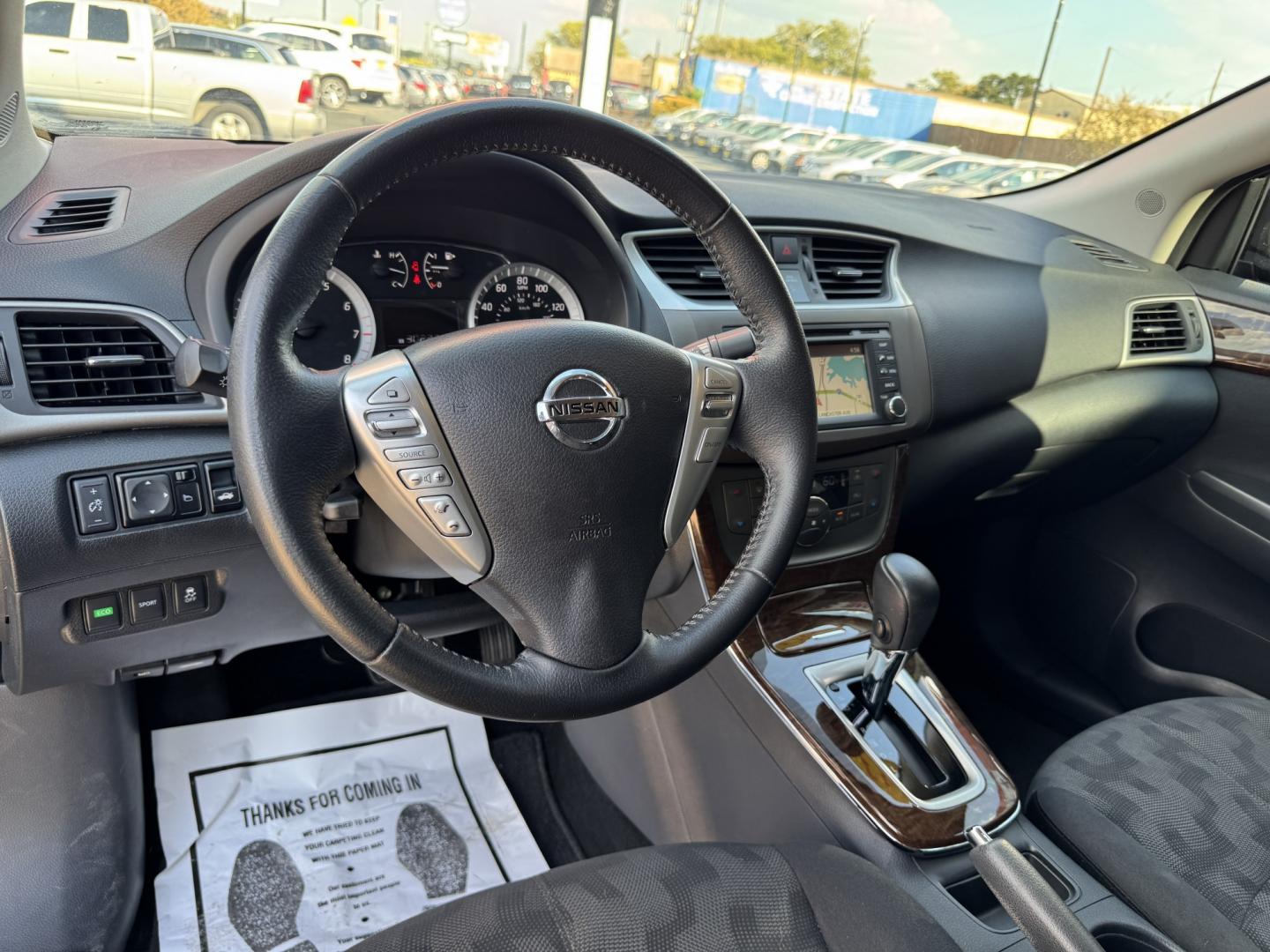 2013 BLACK NISSAN SENTRA SR; S; SL; SV (3N1AB7AP4DL) , located at 5900 E. Lancaster Ave., Fort Worth, TX, 76112, (817) 457-5456, 0.000000, 0.000000- Photo#9