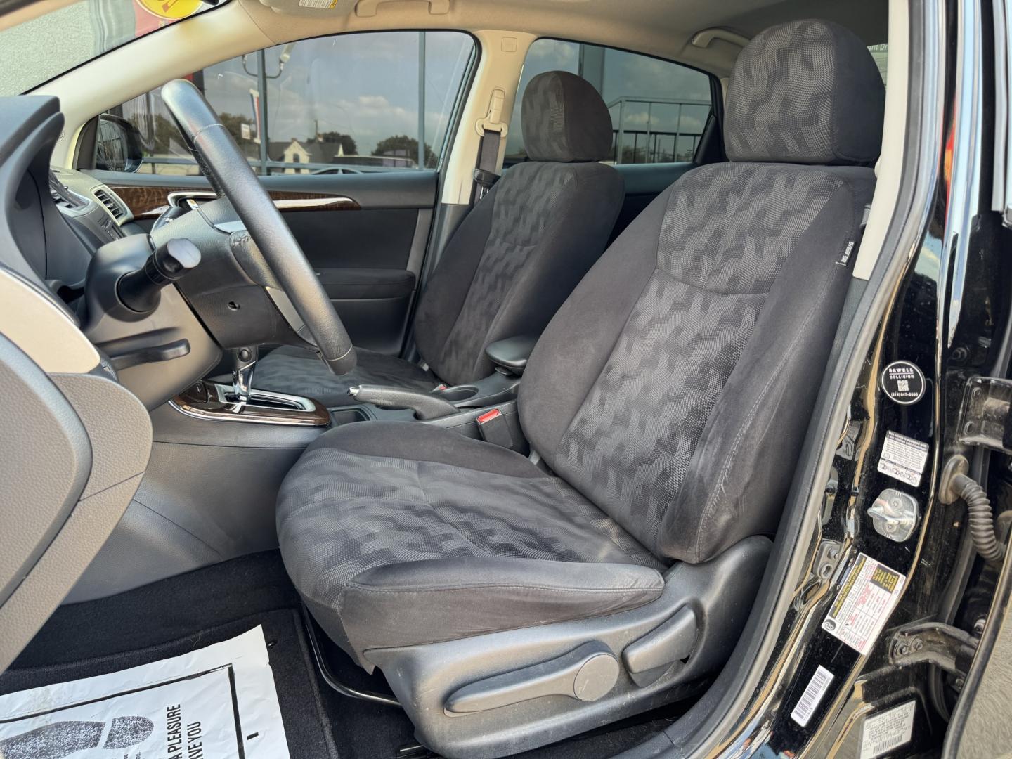 2013 BLACK NISSAN SENTRA SR; S; SL; SV (3N1AB7AP4DL) , located at 5900 E. Lancaster Ave., Fort Worth, TX, 76112, (817) 457-5456, 0.000000, 0.000000- Photo#10