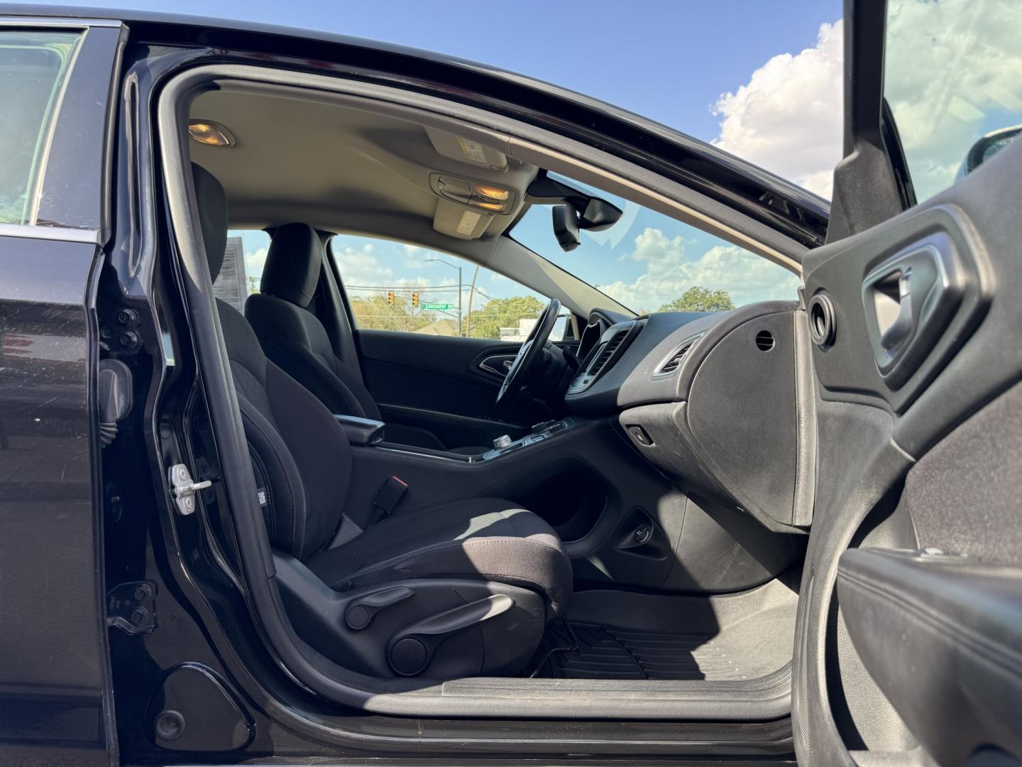 2015 BLACK CHRYSLER 200 LIMITED (1C3CCCAB7FN) , located at 5900 E. Lancaster Ave., Fort Worth, TX, 76112, (817) 457-5456, 0.000000, 0.000000- Photo#16