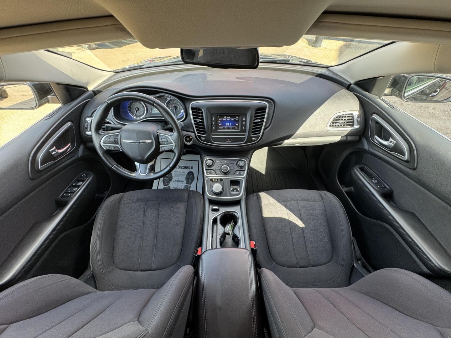 2015 BLACK CHRYSLER 200 LIMITED (1C3CCCAB7FN) , located at 5900 E. Lancaster Ave., Fort Worth, TX, 76112, (817) 457-5456, 0.000000, 0.000000- Photo#18