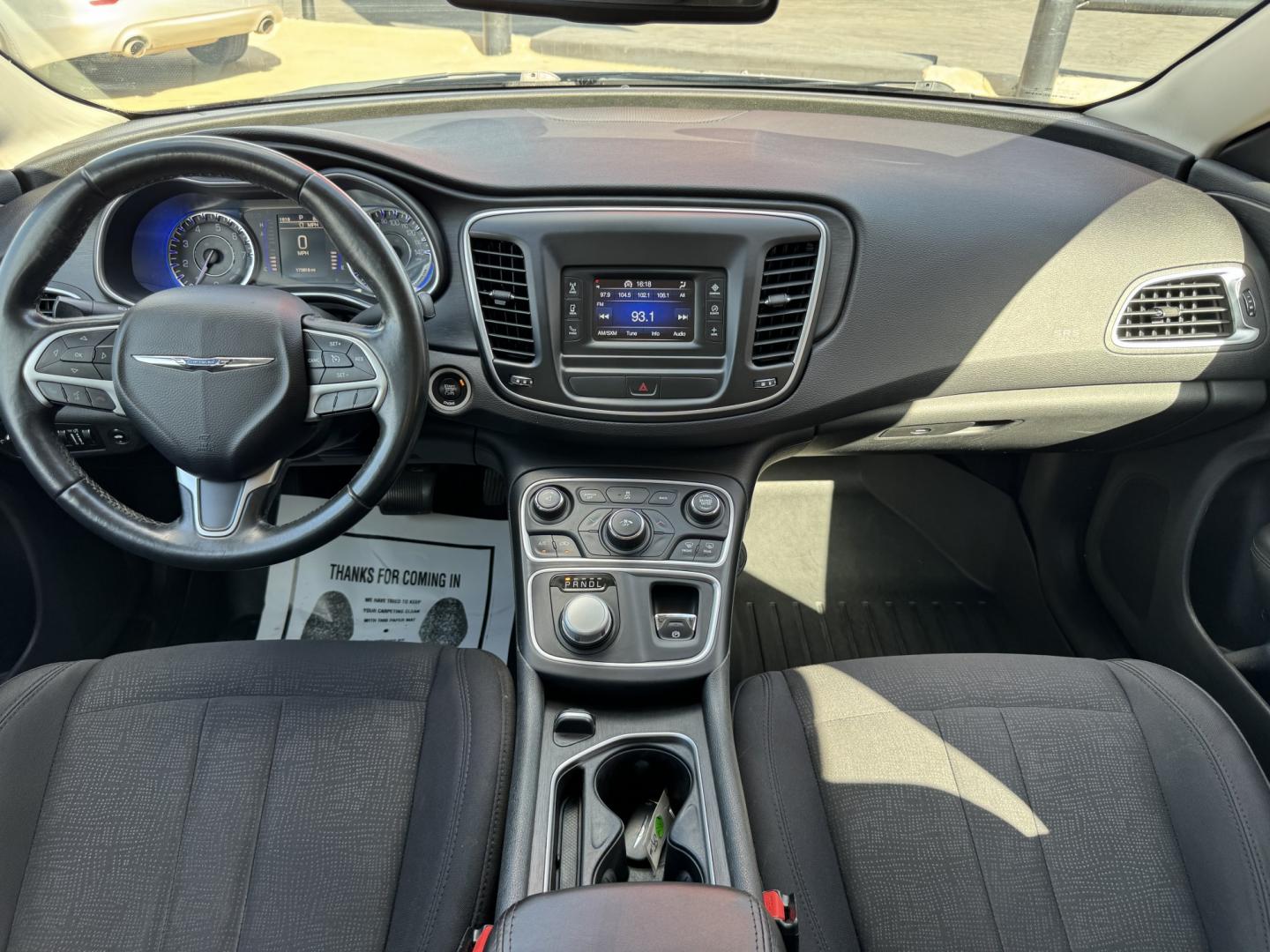 2015 BLACK CHRYSLER 200 LIMITED (1C3CCCAB7FN) , located at 5900 E. Lancaster Ave., Fort Worth, TX, 76112, (817) 457-5456, 0.000000, 0.000000- Photo#19