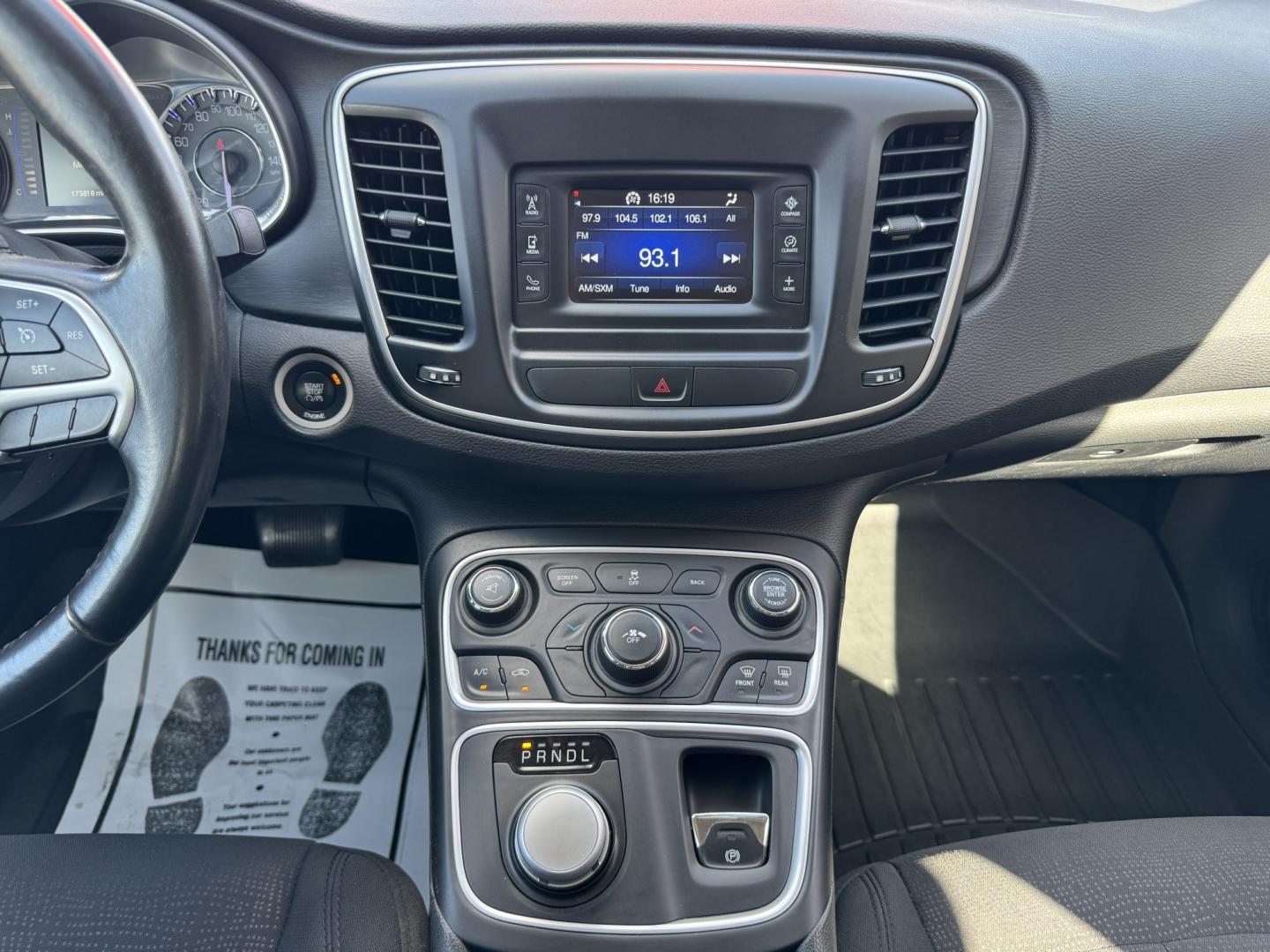 2015 BLACK CHRYSLER 200 LIMITED (1C3CCCAB7FN) , located at 5900 E. Lancaster Ave., Fort Worth, TX, 76112, (817) 457-5456, 0.000000, 0.000000- Photo#21