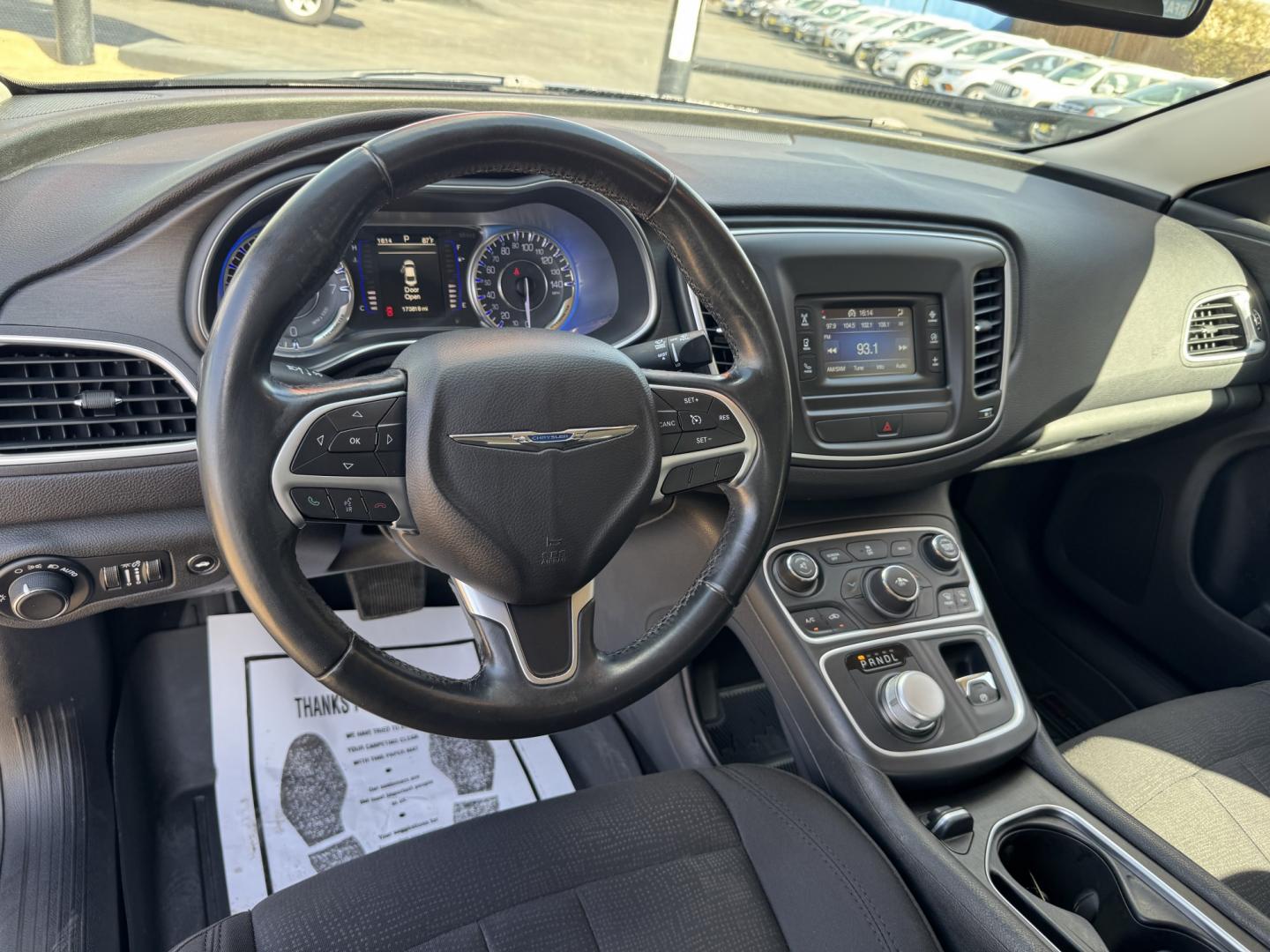 2015 BLACK CHRYSLER 200 LIMITED (1C3CCCAB7FN) , located at 5900 E. Lancaster Ave., Fort Worth, TX, 76112, (817) 457-5456, 0.000000, 0.000000- Photo#9