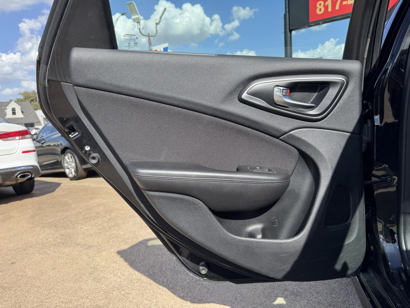 2015 BLACK CHRYSLER 200 LIMITED (1C3CCCAB7FN) , located at 5900 E. Lancaster Ave., Fort Worth, TX, 76112, (817) 457-5456, 0.000000, 0.000000- Photo#11