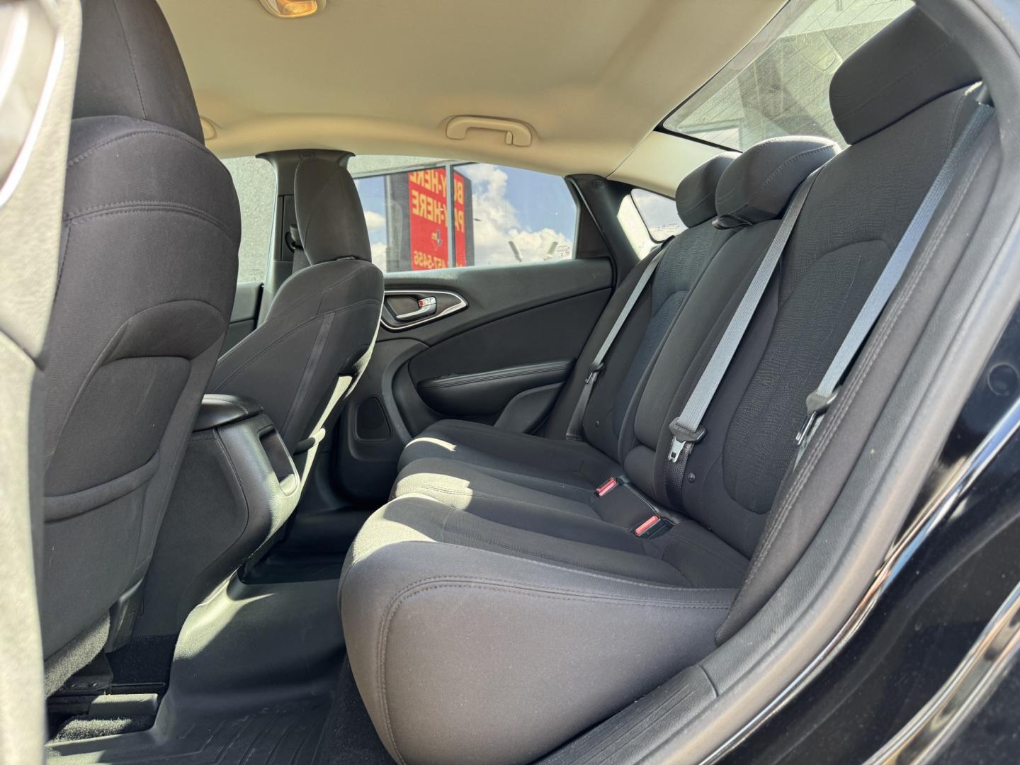 2015 BLACK CHRYSLER 200 LIMITED (1C3CCCAB7FN) , located at 5900 E. Lancaster Ave., Fort Worth, TX, 76112, (817) 457-5456, 0.000000, 0.000000- Photo#12