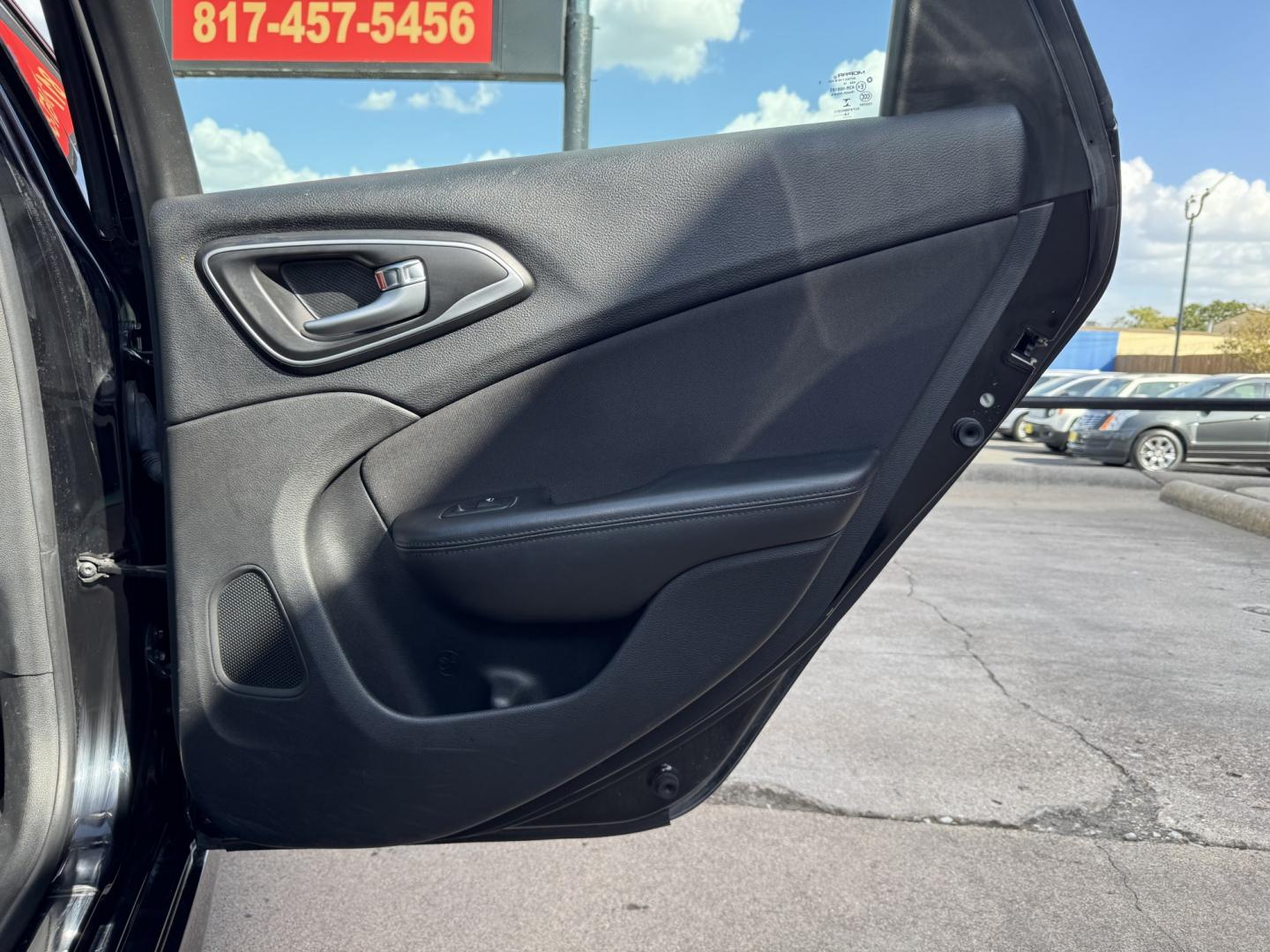 2015 BLACK CHRYSLER 200 LIMITED (1C3CCCAB7FN) , located at 5900 E. Lancaster Ave., Fort Worth, TX, 76112, (817) 457-5456, 0.000000, 0.000000- Photo#13