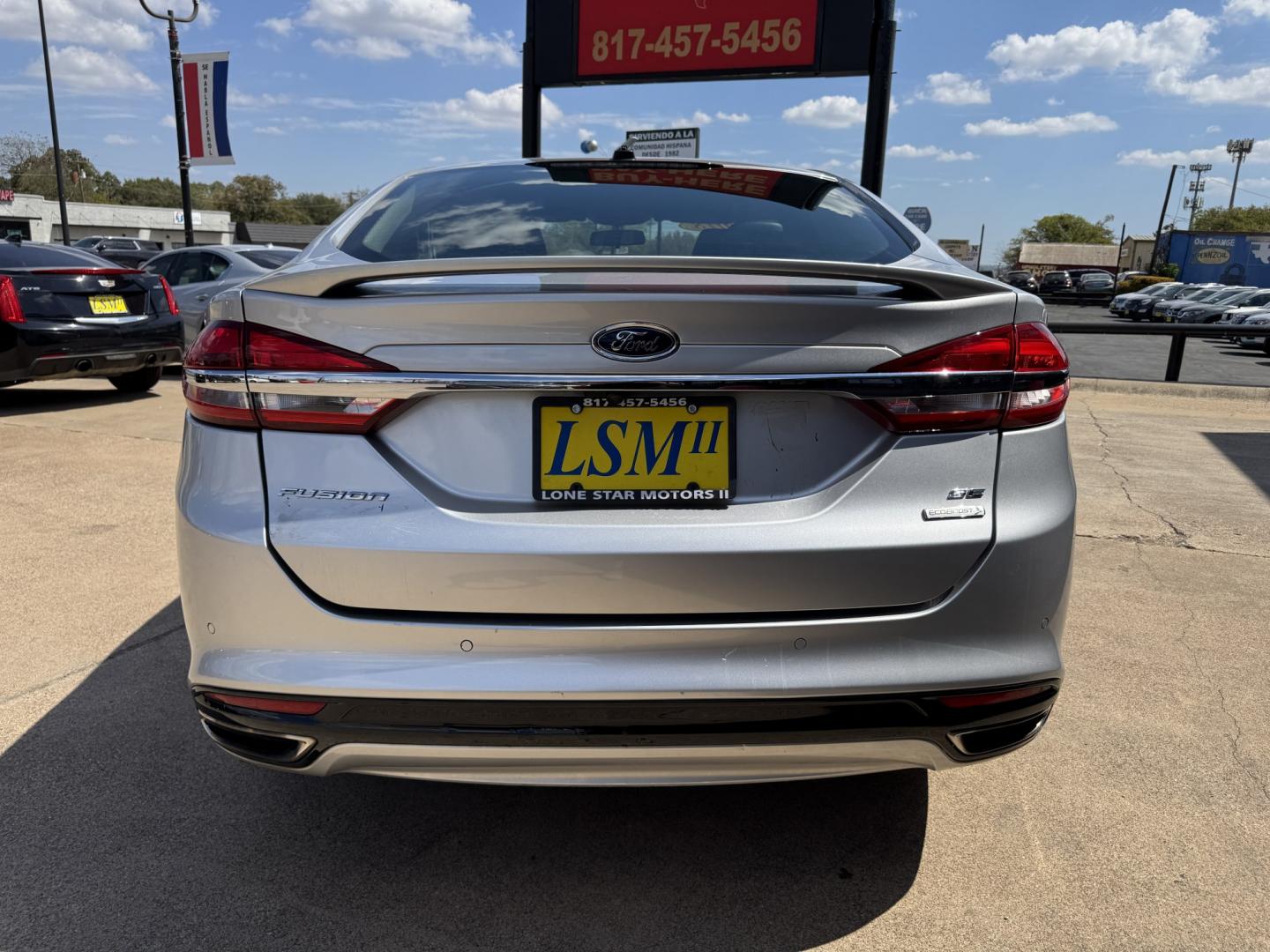 2018 SILVER FORD FUSION SE (3FA6P0H95JR) , located at 5900 E. Lancaster Ave., Fort Worth, TX, 76112, (817) 457-5456, 0.000000, 0.000000- Photo#4
