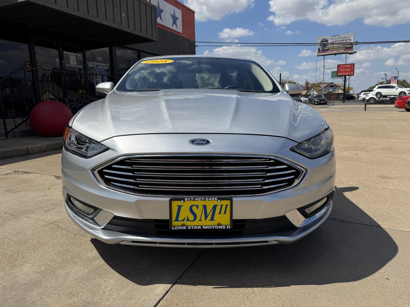 2018 SILVER FORD FUSION SE (3FA6P0H95JR) , located at 5900 E. Lancaster Ave., Fort Worth, TX, 76112, (817) 457-5456, 0.000000, 0.000000- Photo#1